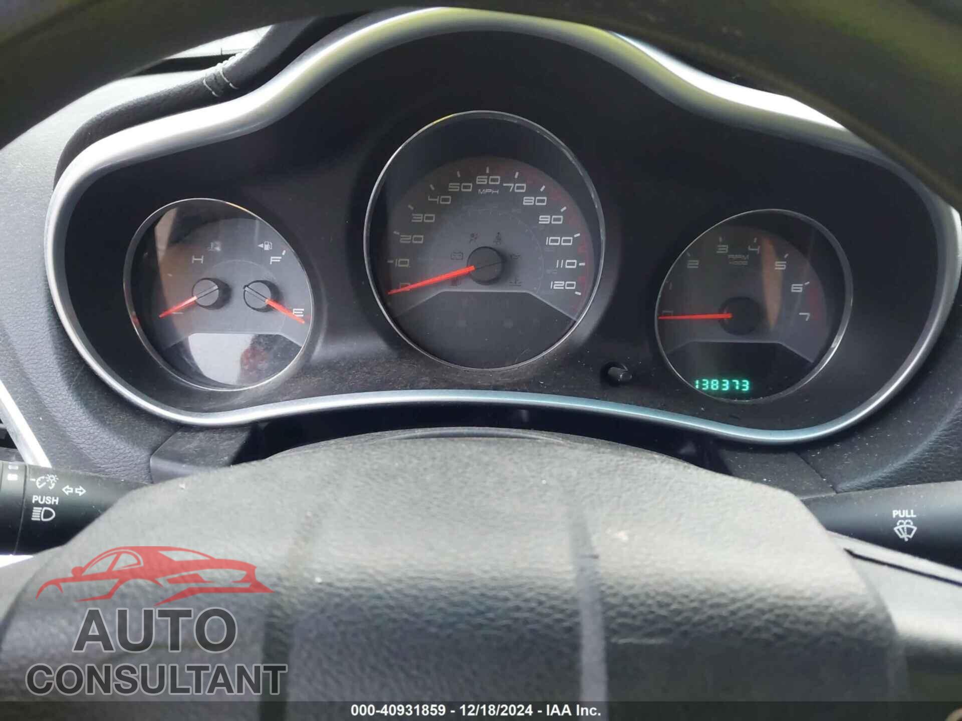 DODGE AVENGER 2012 - 1C3CDZAB2CN220256