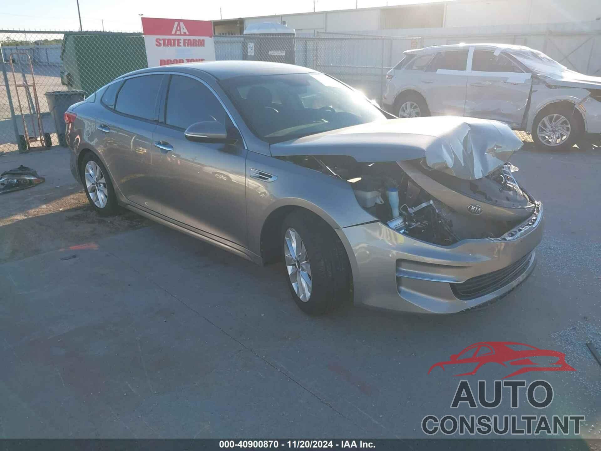 KIA OPTIMA 2018 - 5XXGU4L37JG194820