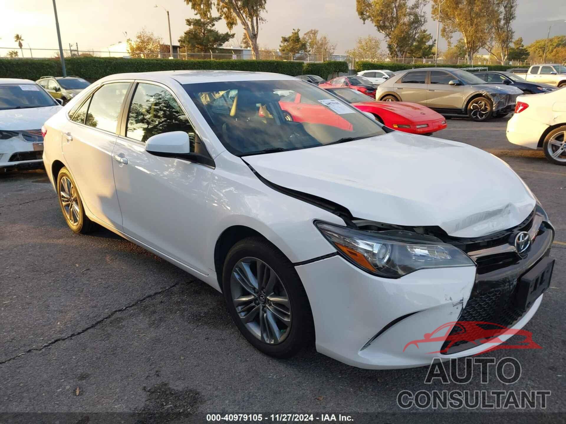TOYOTA CAMRY 2017 - 4T1BF1FK2HU397135