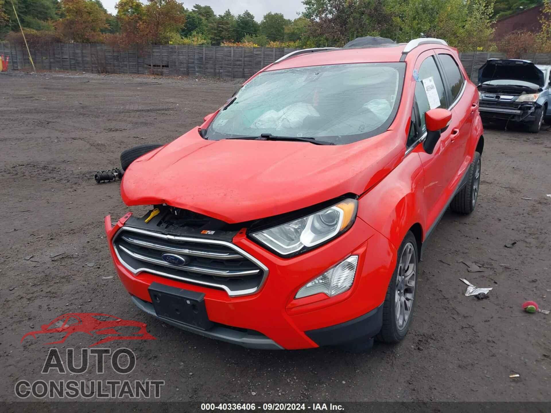 FORD ECOSPORT 2020 - MAJ6S3KL2LC360490