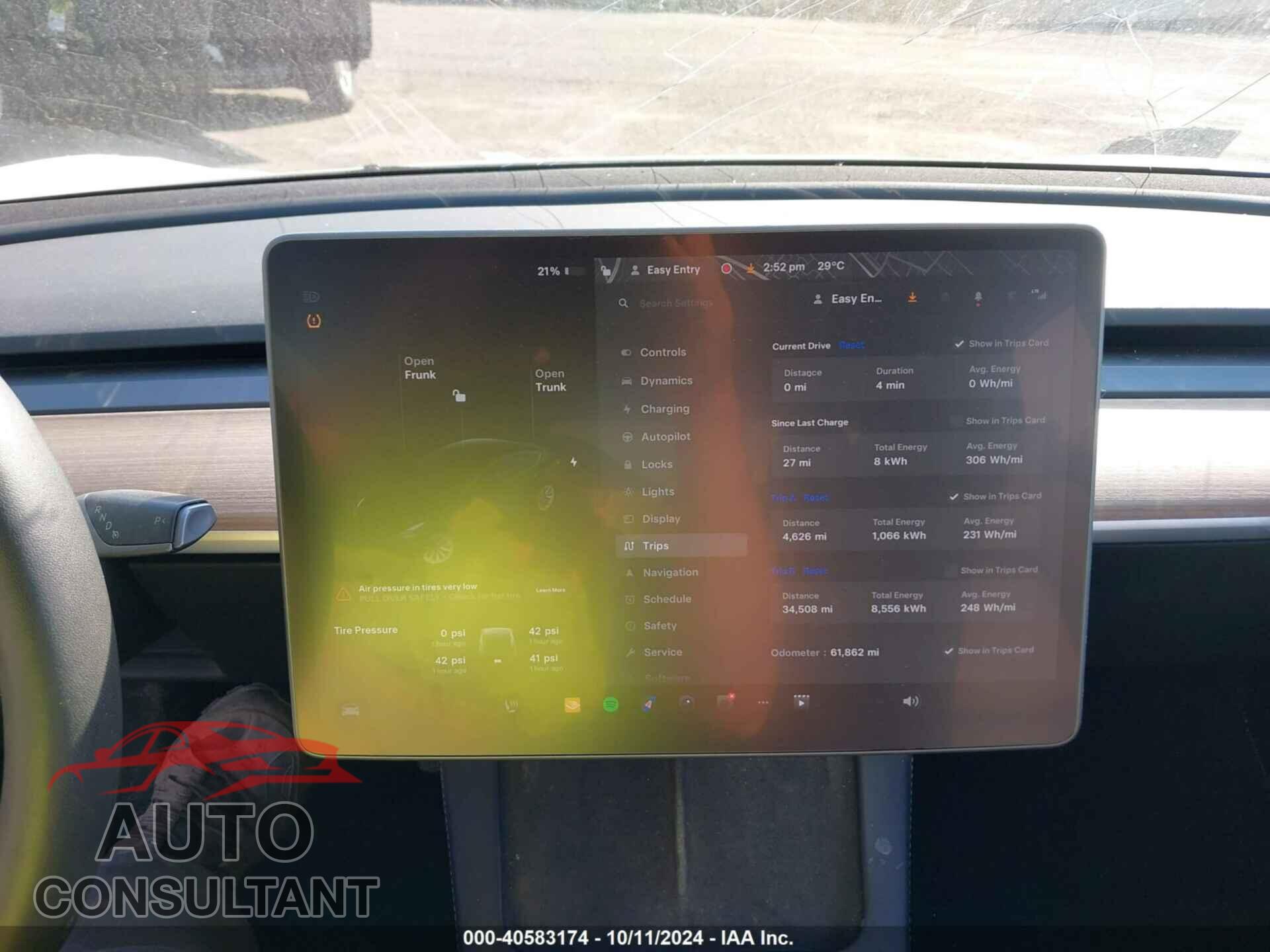 TESLA MODEL 3 2022 - 5YJ3E1EAXNF185687