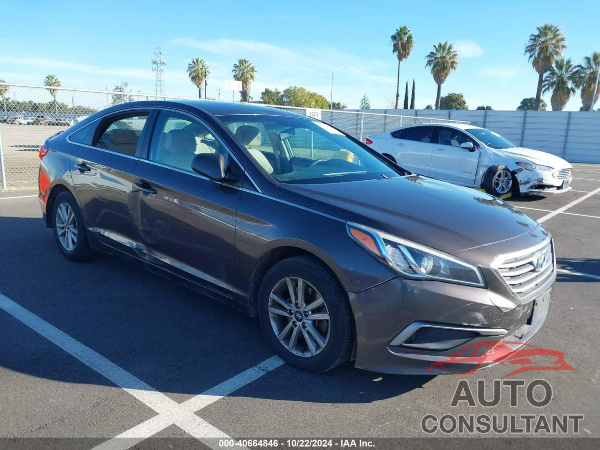 HYUNDAI SONATA 2017 - 5NPE24AF5HH441244