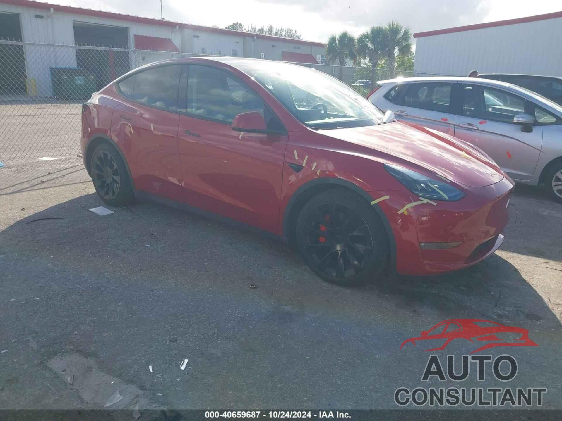 TESLA MODEL Y 2022 - 7SAYGDEF3NF521521