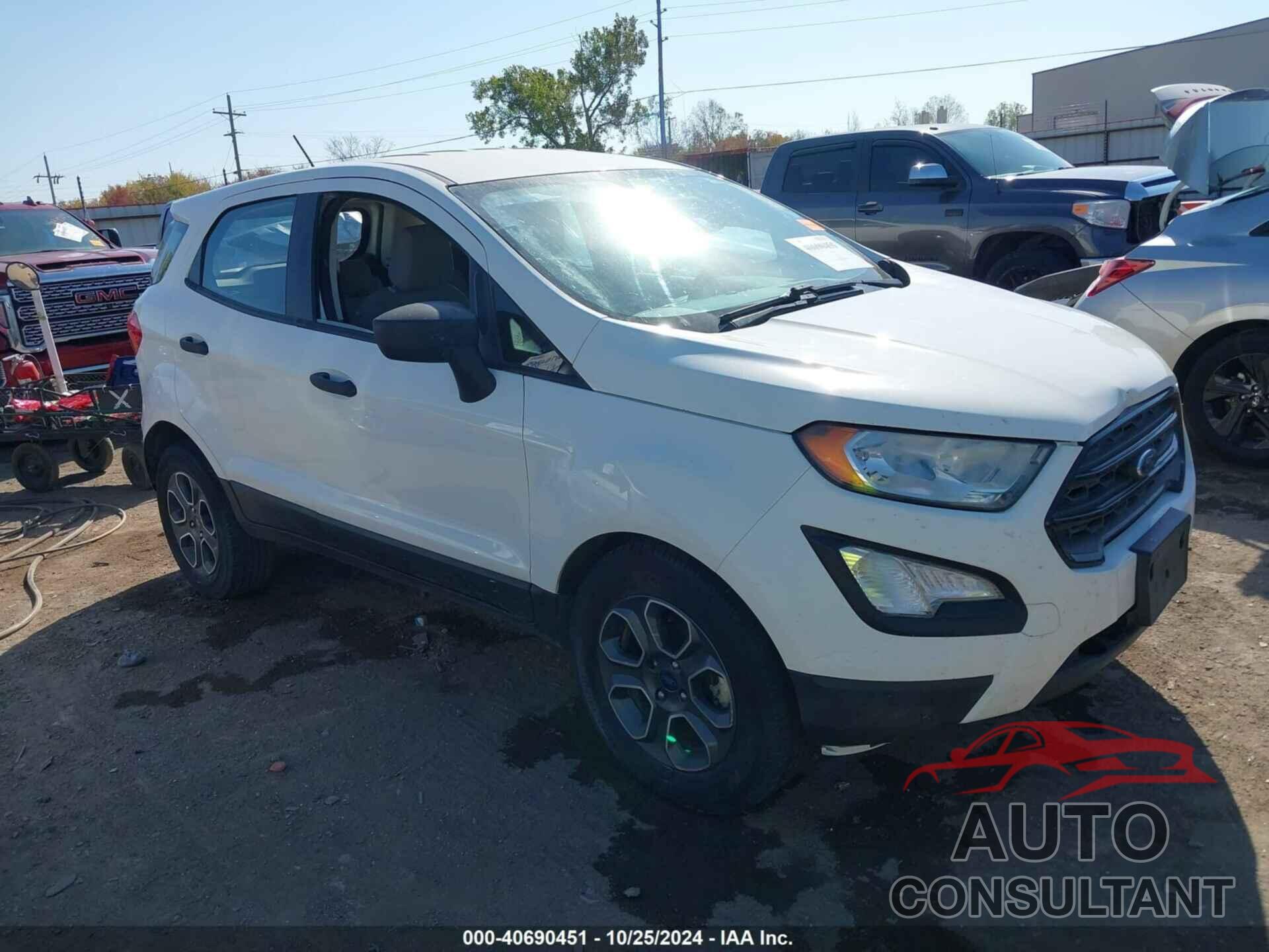 FORD ECOSPORT 2018 - MAJ3P1RE4JC210460
