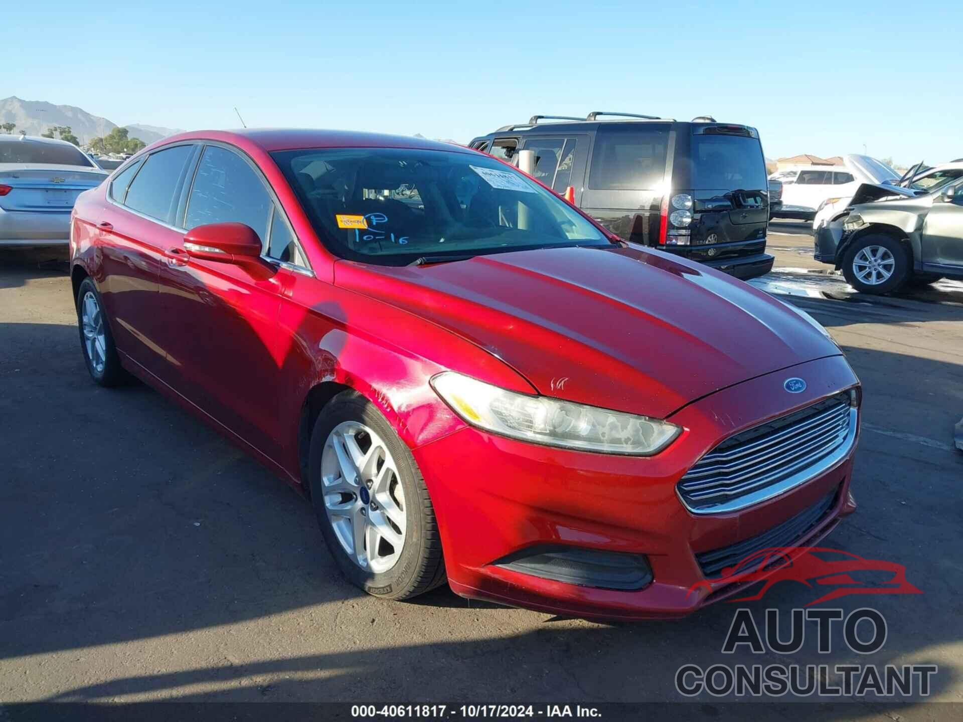 FORD FUSION 2015 - 3FA6P0H7XFR206562