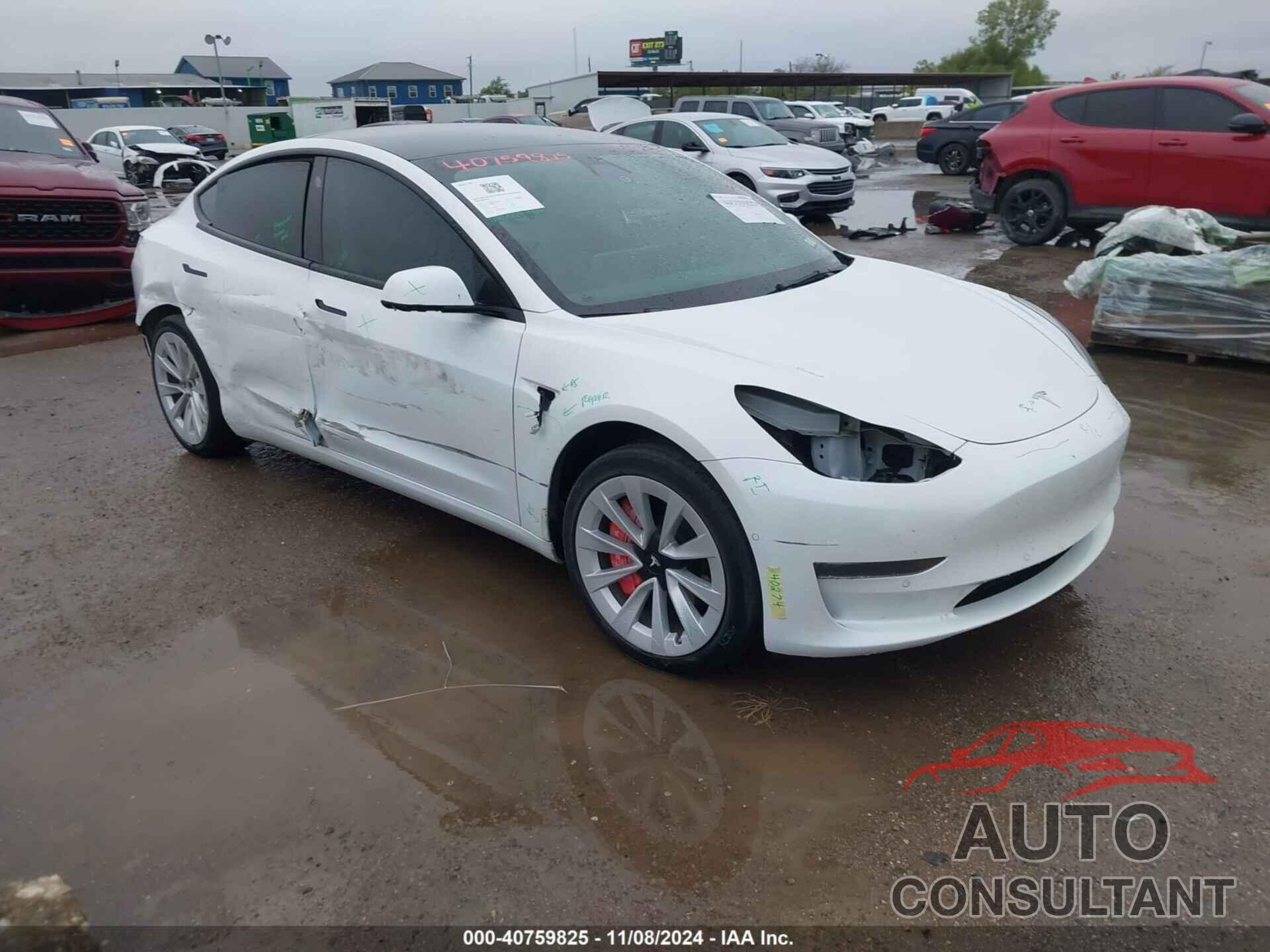 TESLA MODEL 3 2021 - 5YJ3E1EA7MF096643