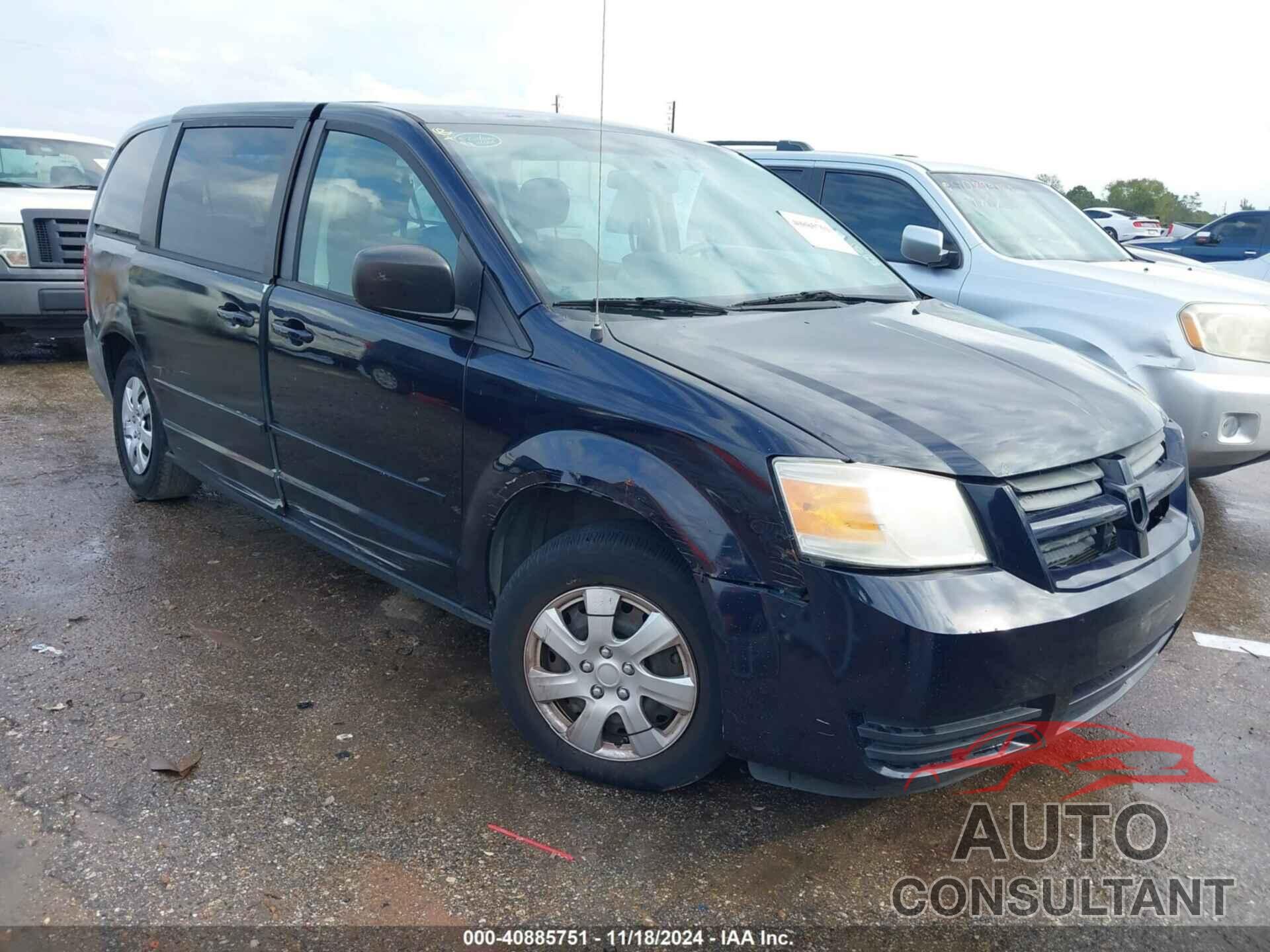 DODGE GRAND CARAVAN 2010 - 2D4RN4DE1AR144043