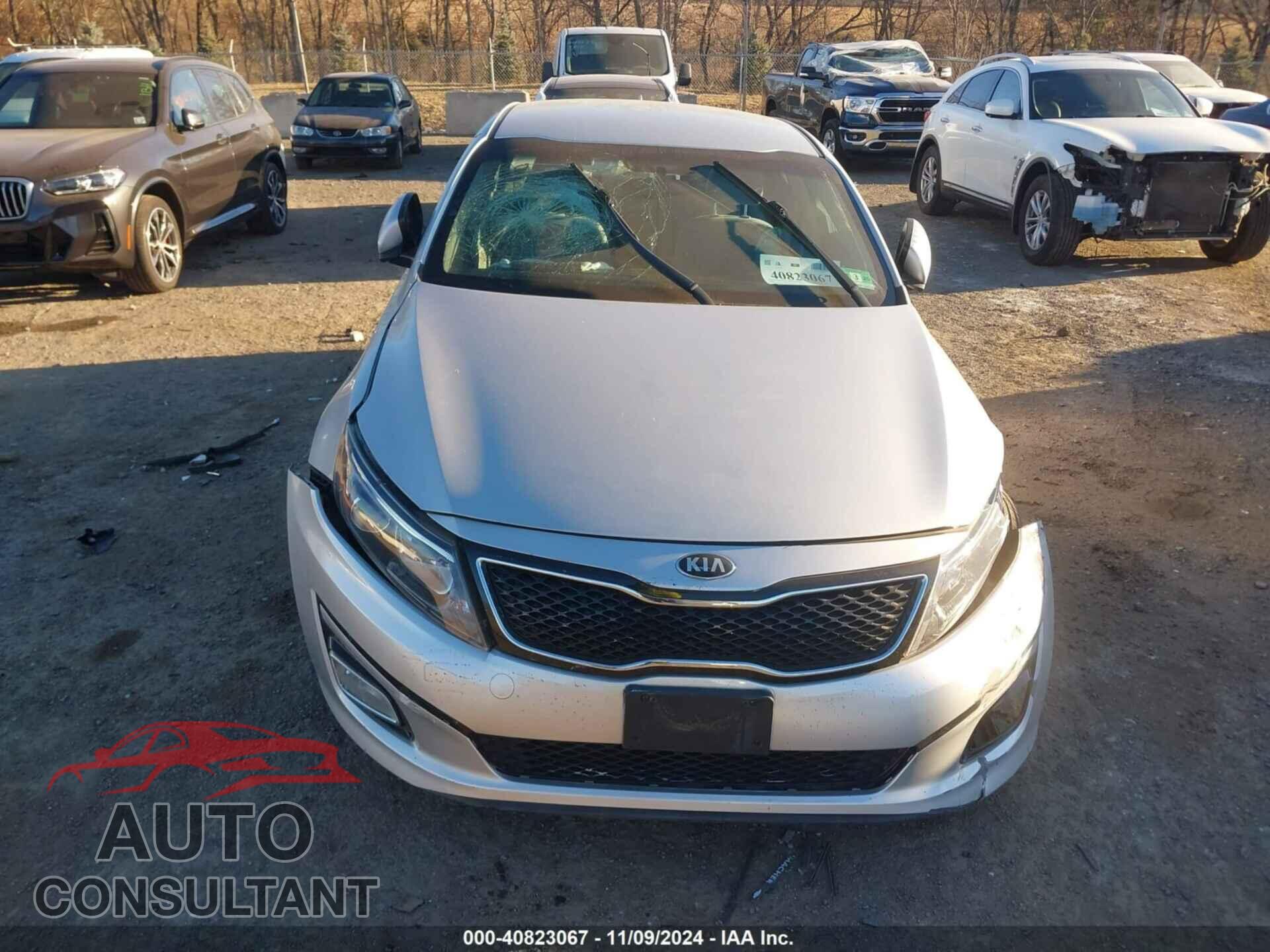 KIA OPTIMA 2014 - KNAGM4A76E5472748