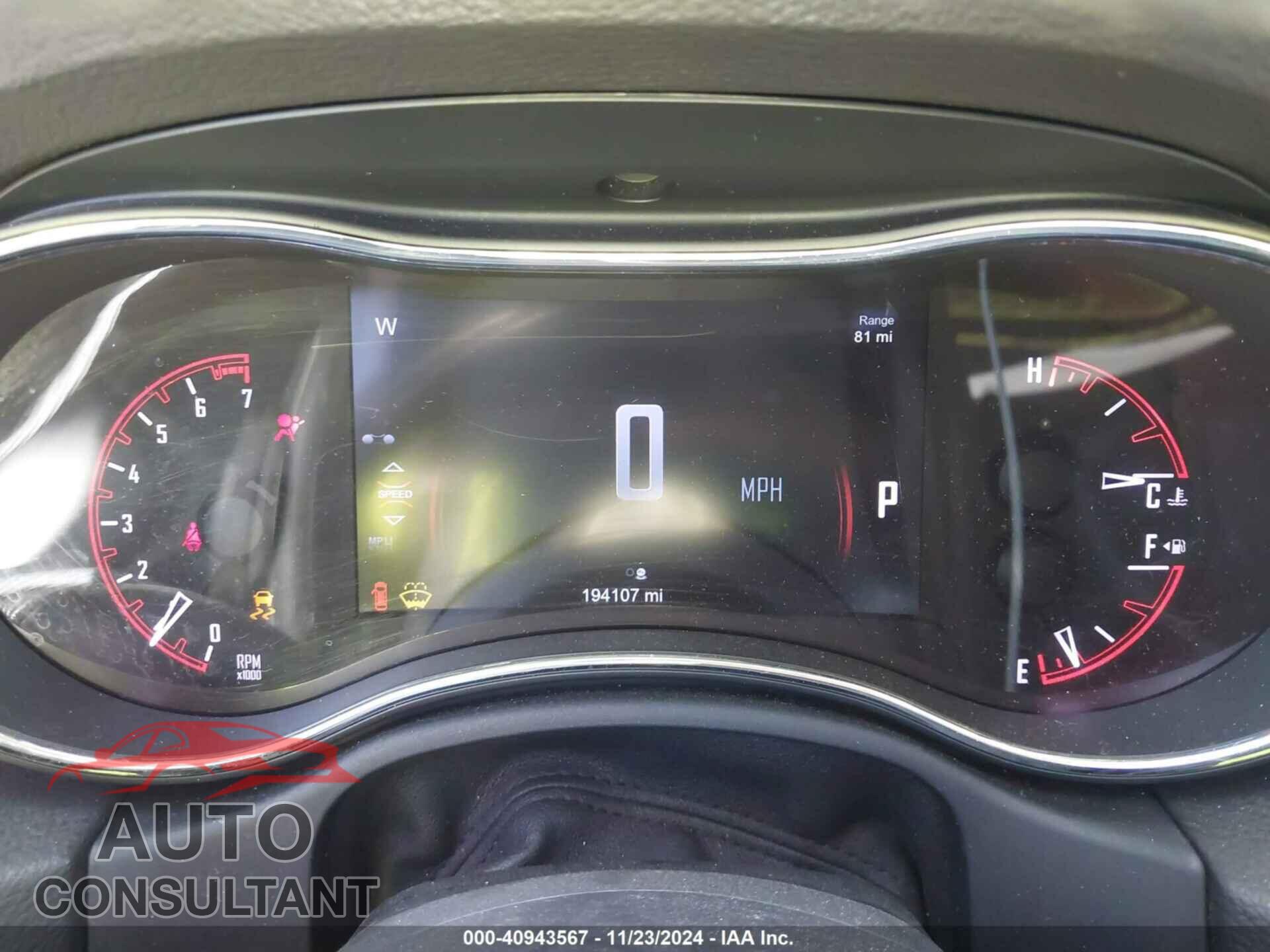 DODGE DURANGO 2014 - 1C4RDHAG1EC975599