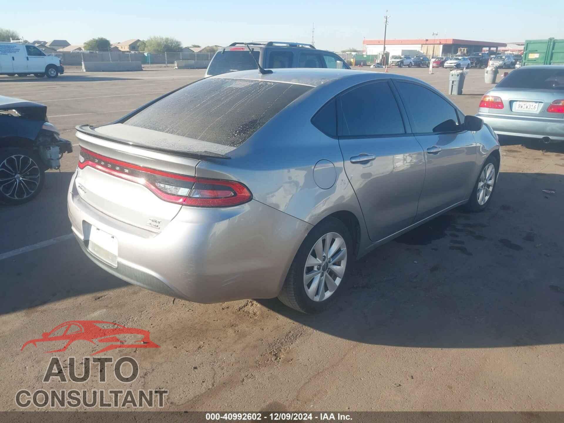 DODGE DART 2014 - 1C3CDFBB3ED854732