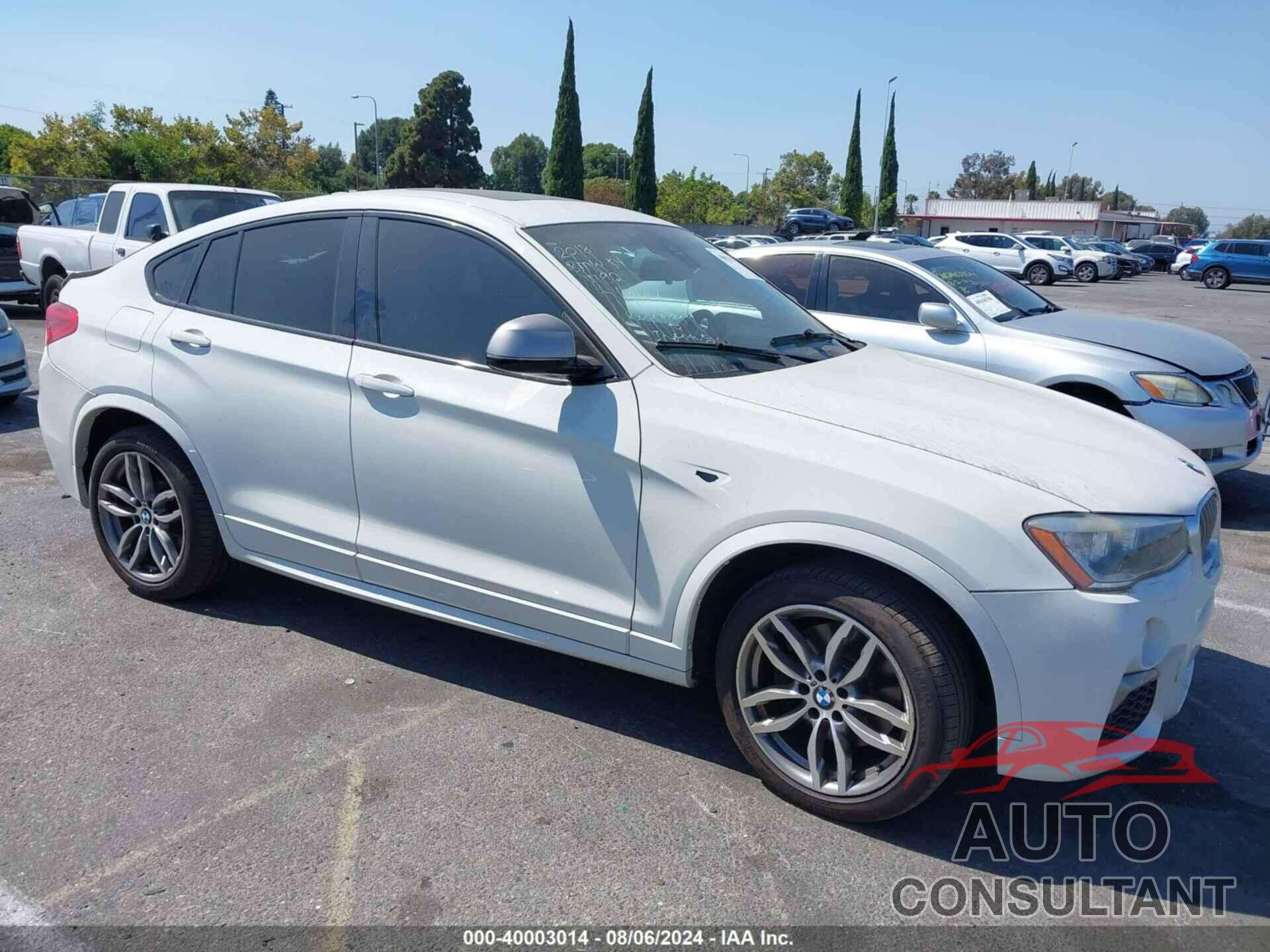 BMW X4 2018 - 5UXXW7C53J0W64192