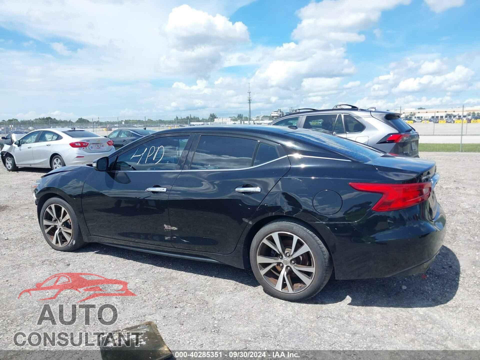 NISSAN MAXIMA 2017 - 1N4AA6AP8HC400663