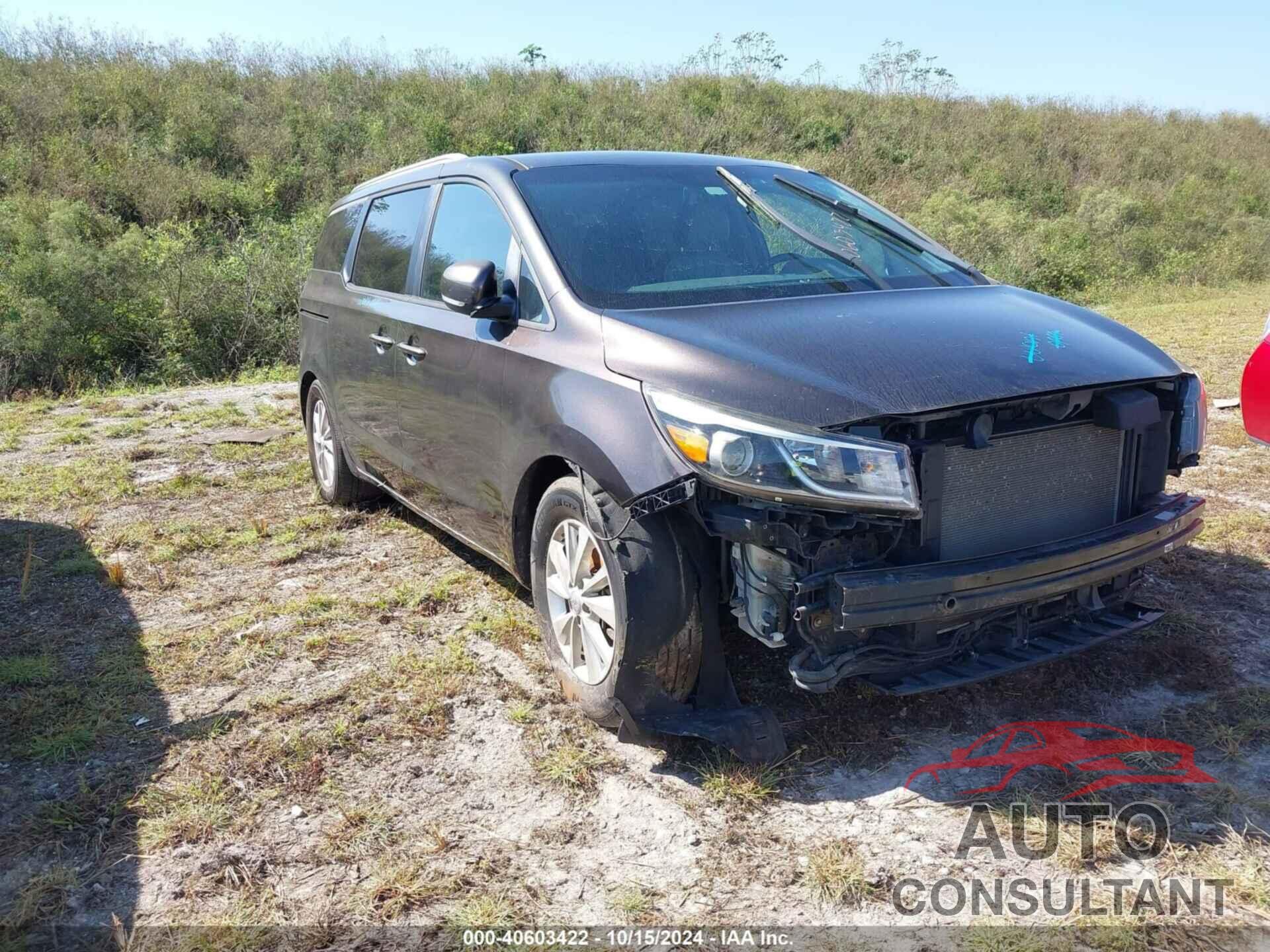 KIA SEDONA 2017 - KNDMB5C13H6314585