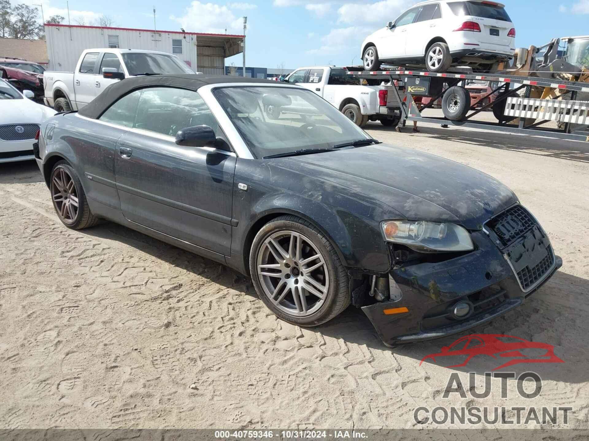 AUDI A4 2009 - WAUAF48HX9K011252