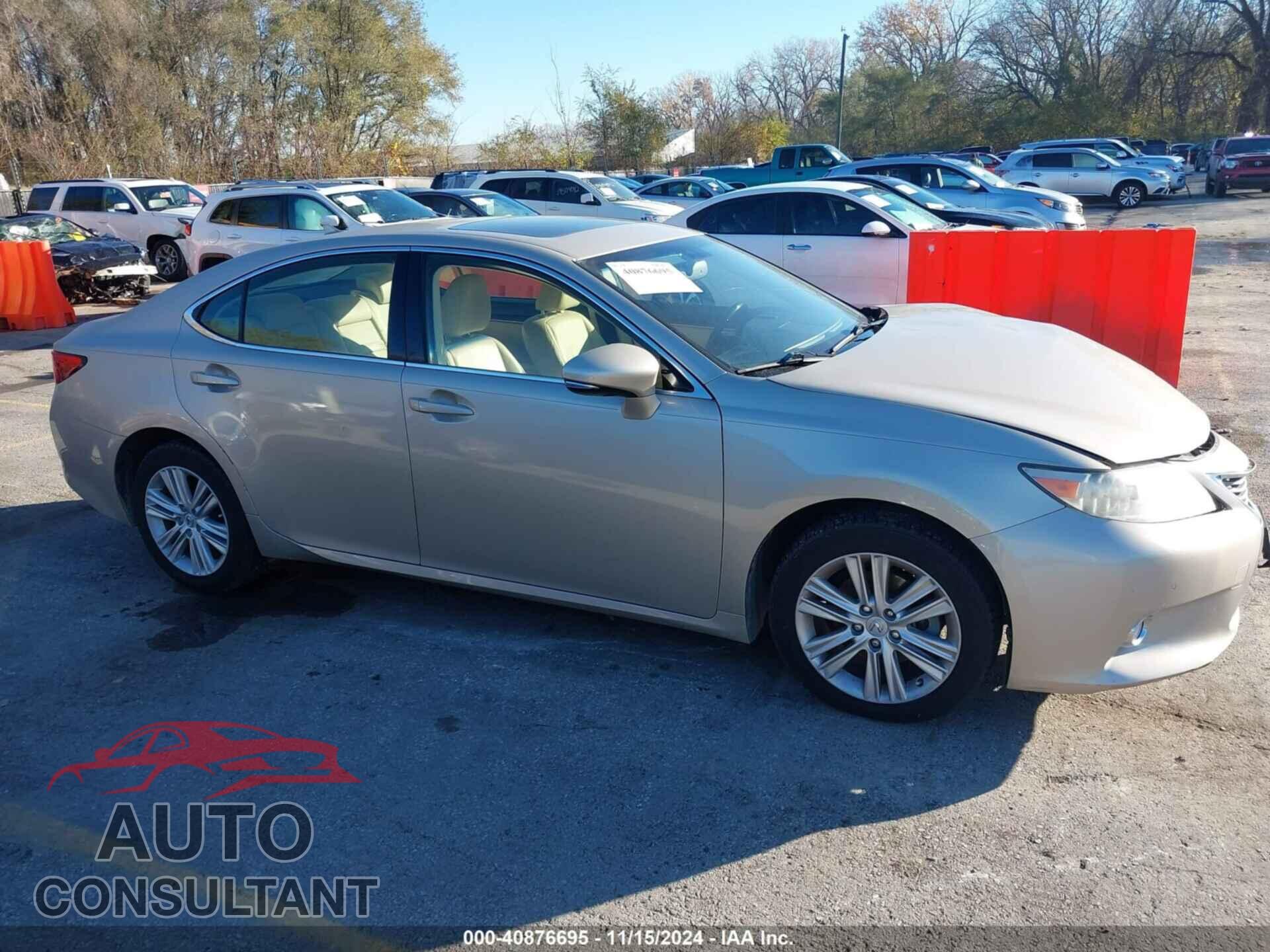 LEXUS ES 350 2013 - JTHBK1GG1D2074841