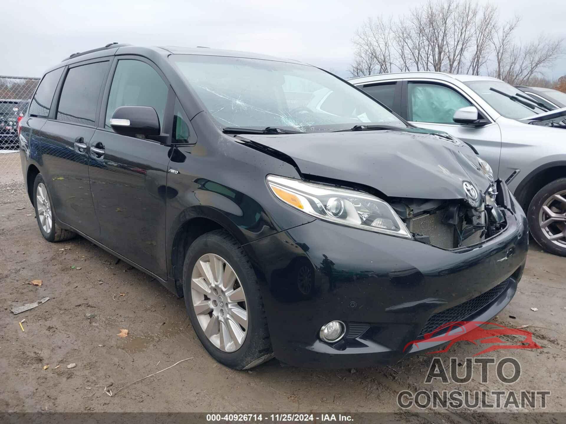 TOYOTA SIENNA 2016 - 5TDDK3DC0GS142860