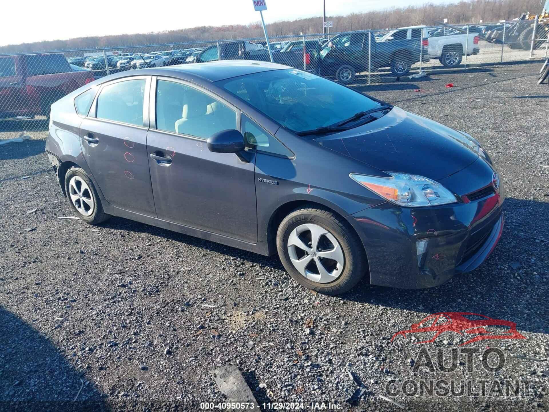 TOYOTA PRIUS 2012 - JTDKN3DU2C1507893