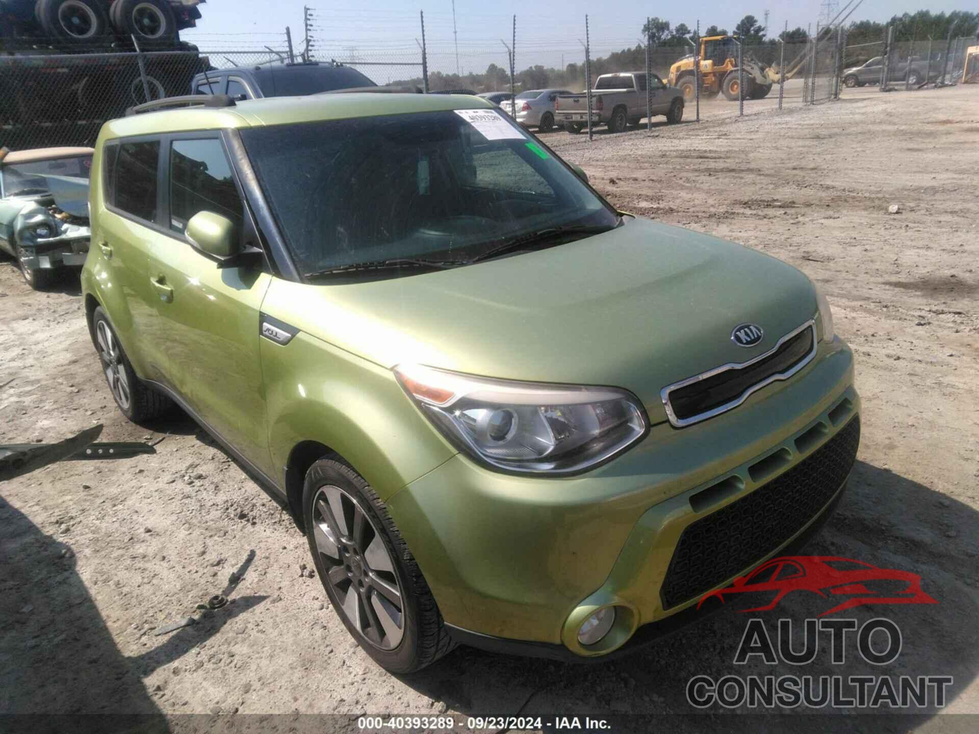 KIA SOUL 2015 - KNDJX3A52F7757073