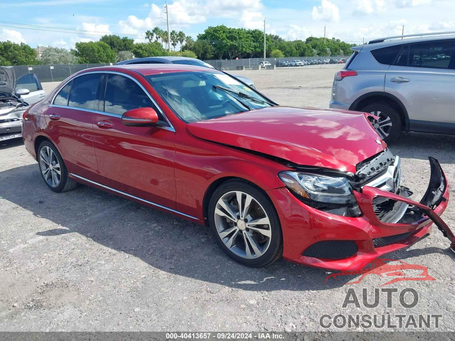 MERCEDES-BENZ C 300 2016 - 55SWF4JB6GU098610