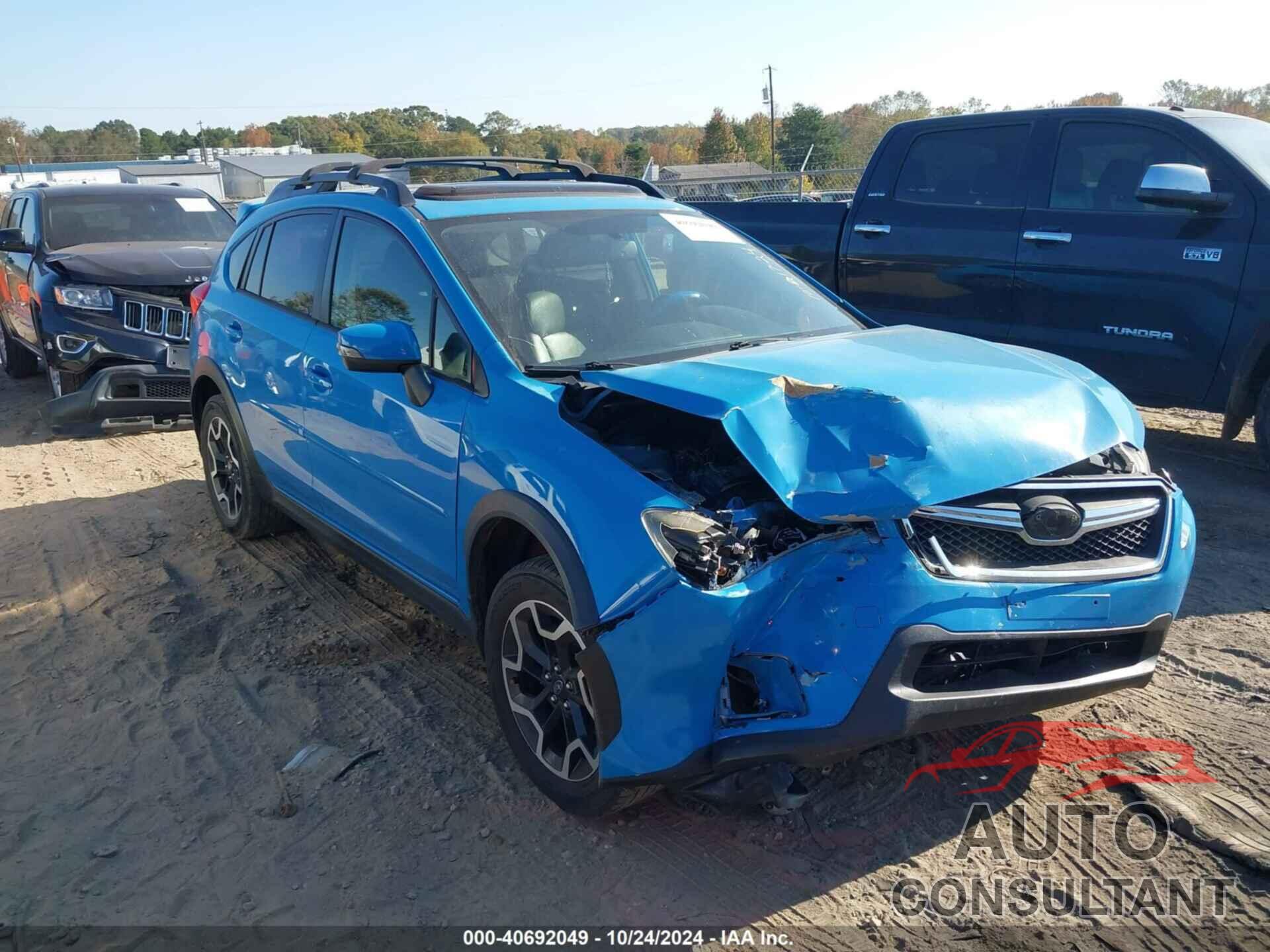 SUBARU CROSSTREK 2016 - JF2GPALC2GH268471