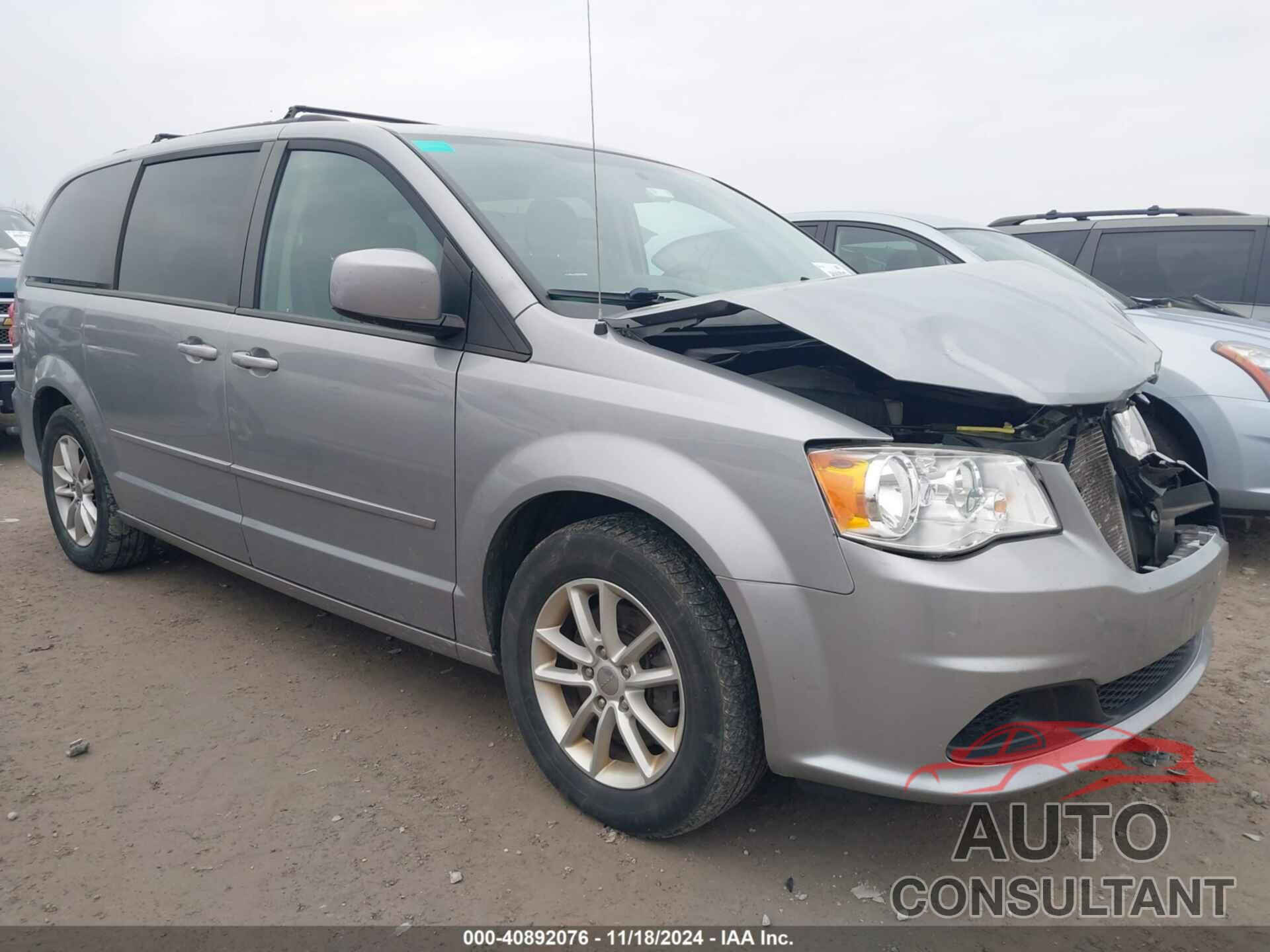 DODGE GRAND CARAVAN 2016 - 2C4RDGCG0GR370880