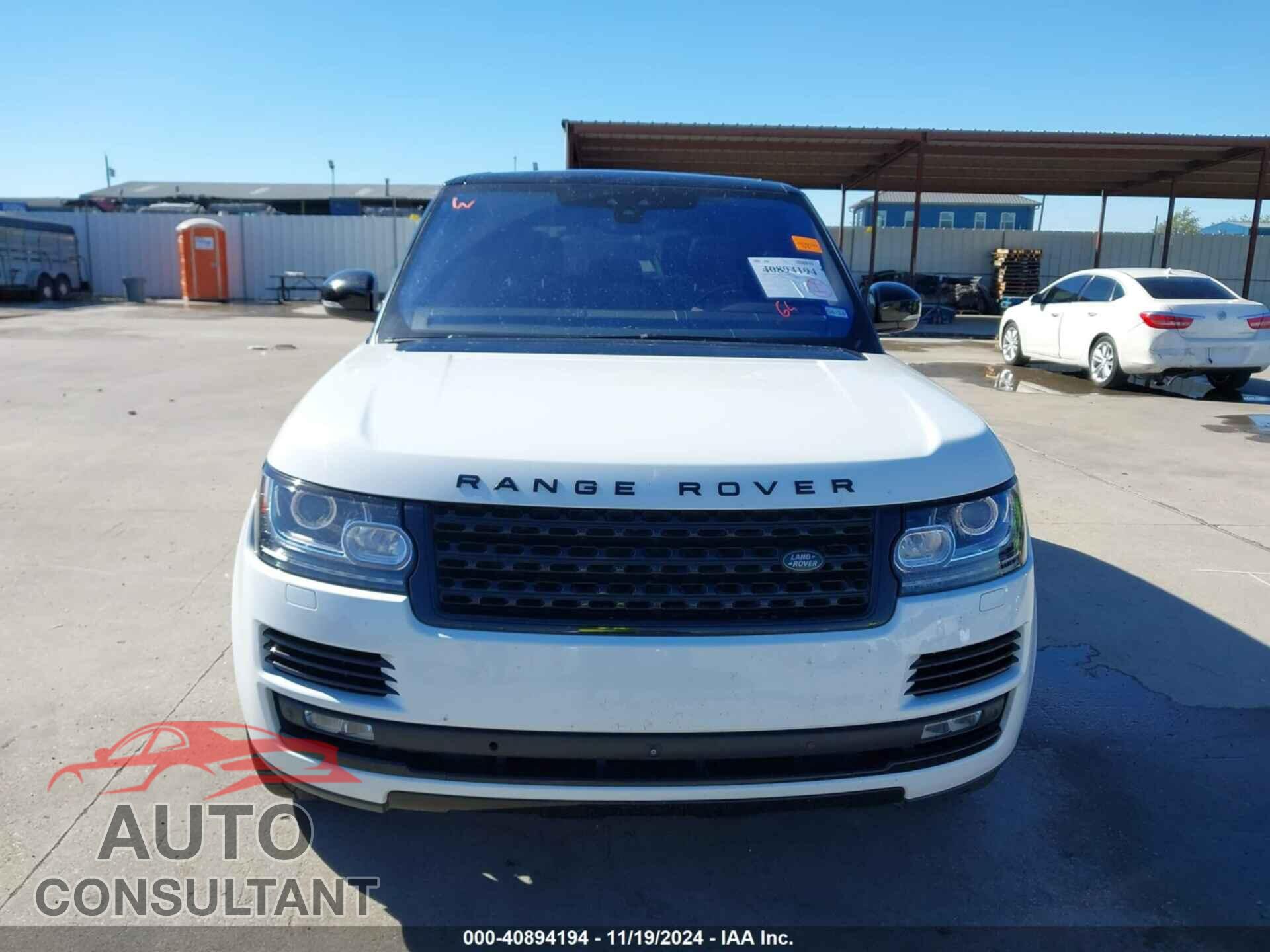 LAND ROVER RANGE ROVER 2017 - SALGS2FV7HA378449