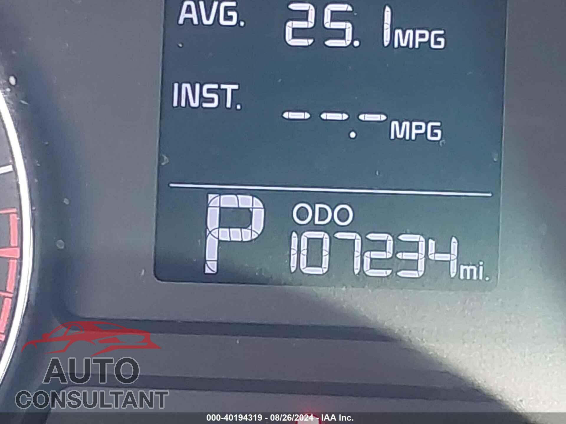 KIA FORTE 2016 - KNAFK4A68G5538020