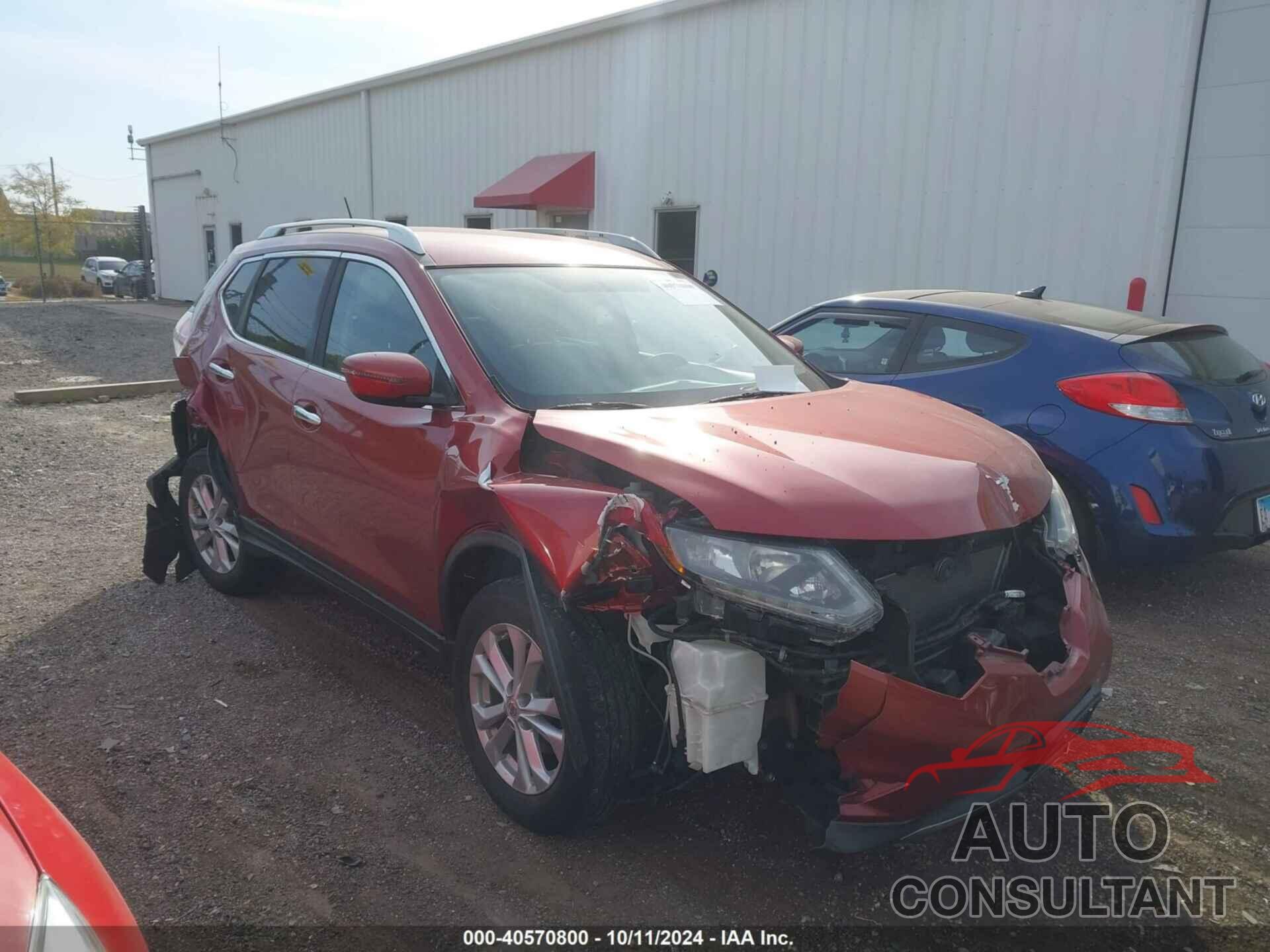 NISSAN ROGUE 2016 - KNMAT2MV5GP636007