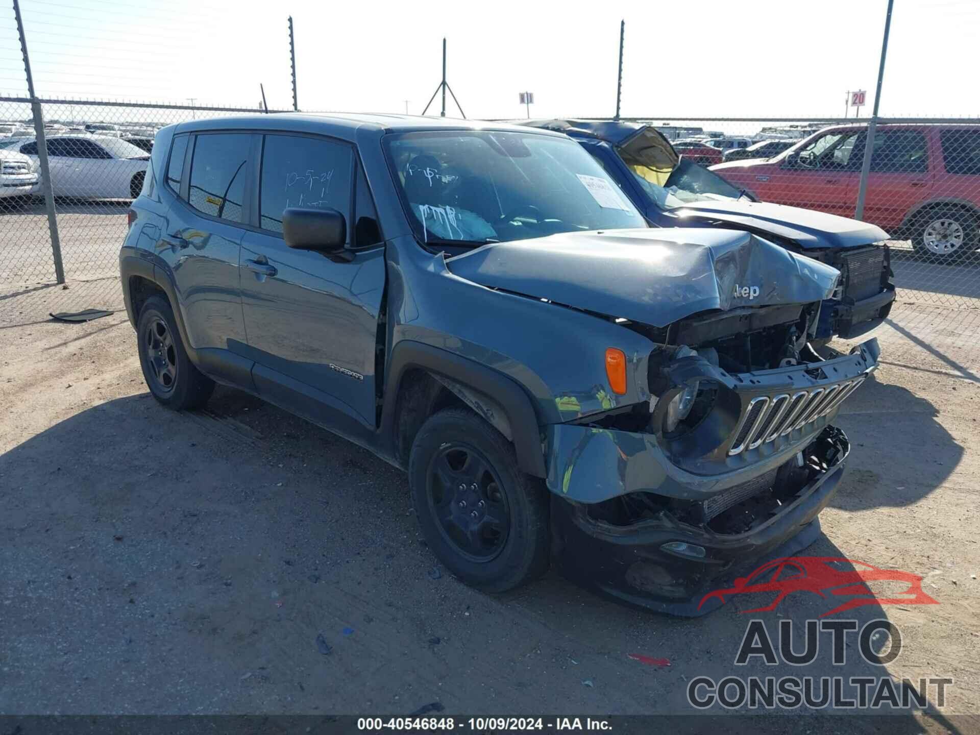 JEEP RENEGADE 2018 - ZACCJBAB4JPJ57755
