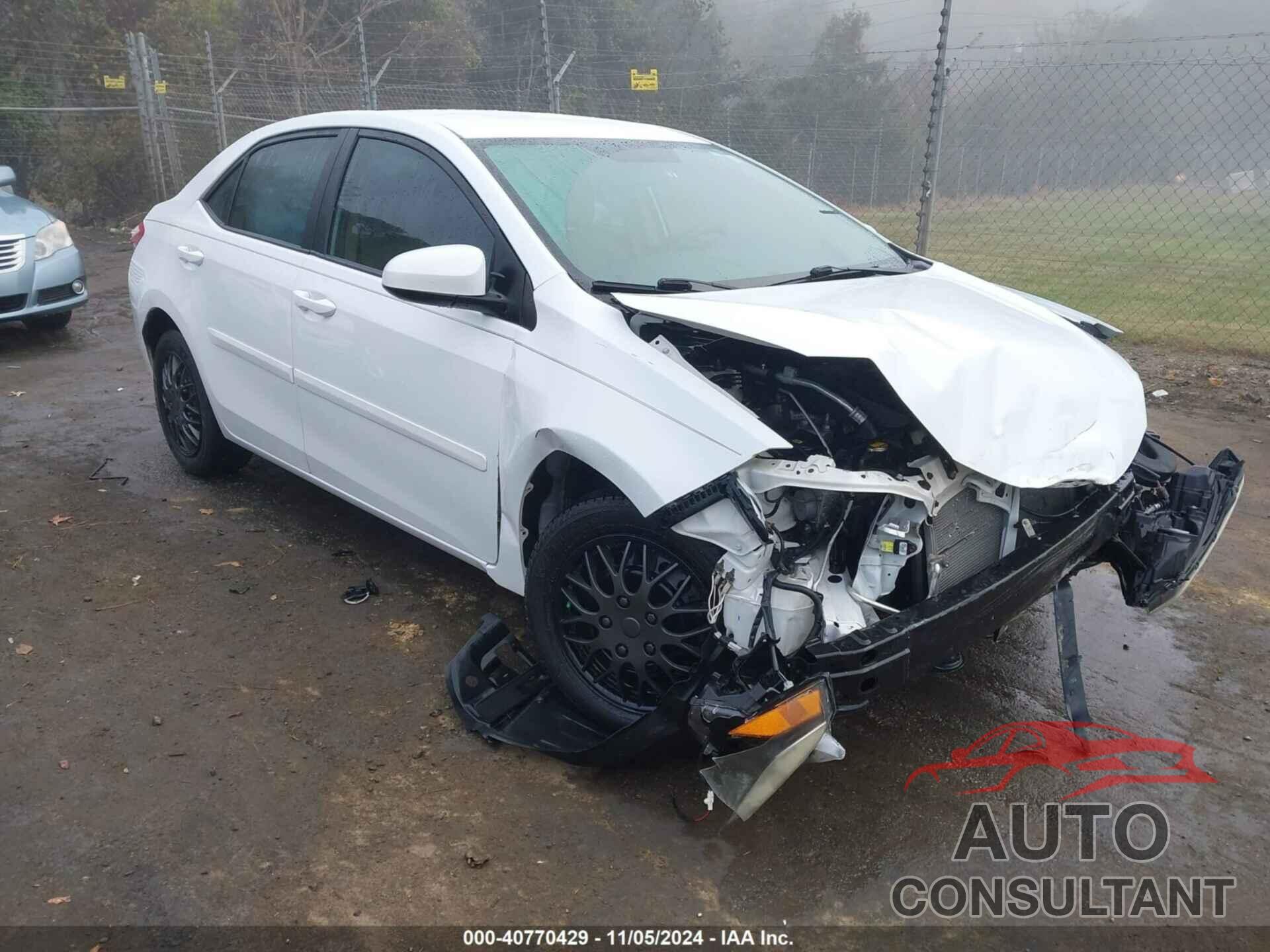 TOYOTA COROLLA 2014 - 2T1BURHE2EC030373