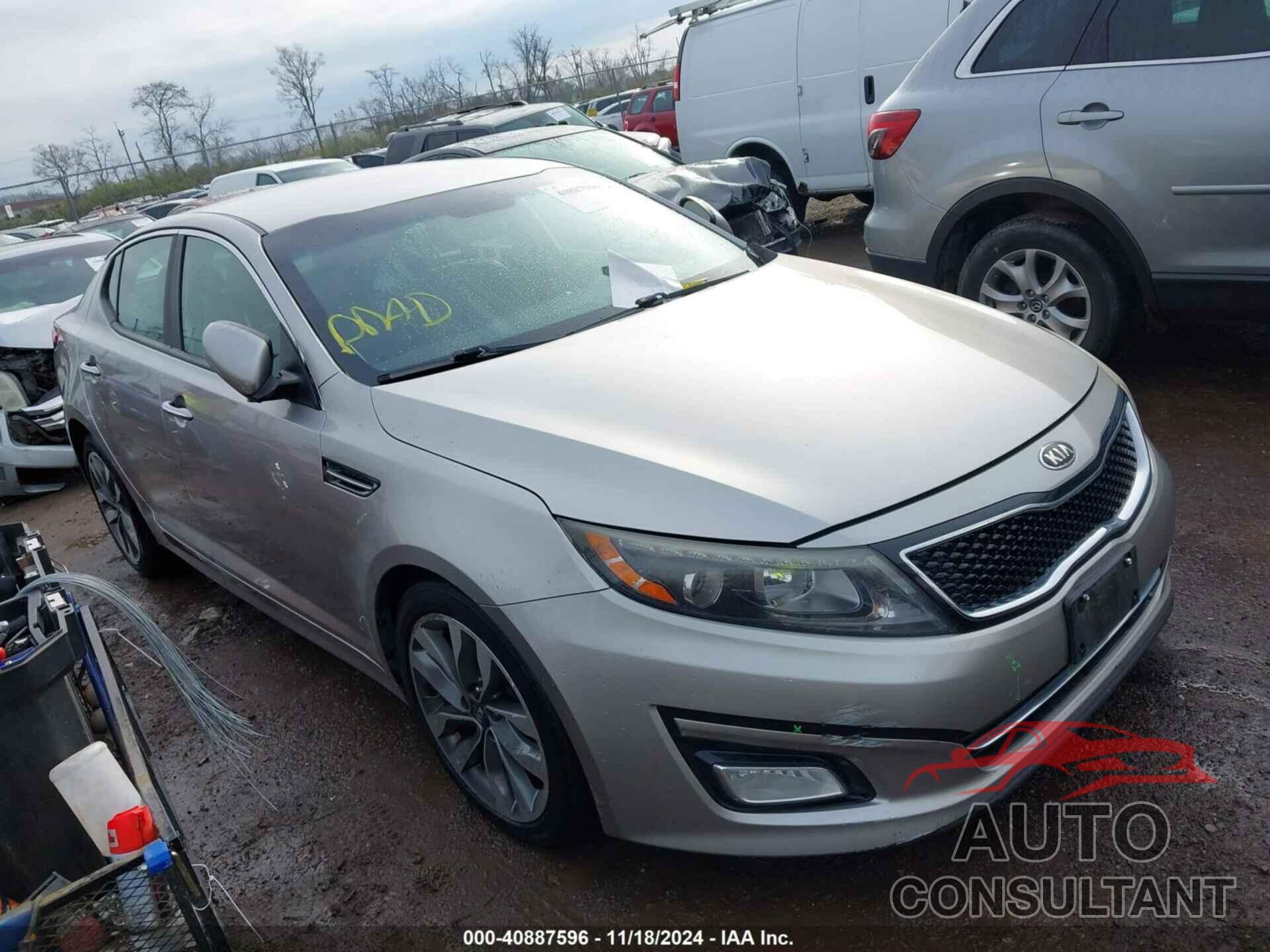 KIA OPTIMA 2014 - 5XXGR4A70EG282900