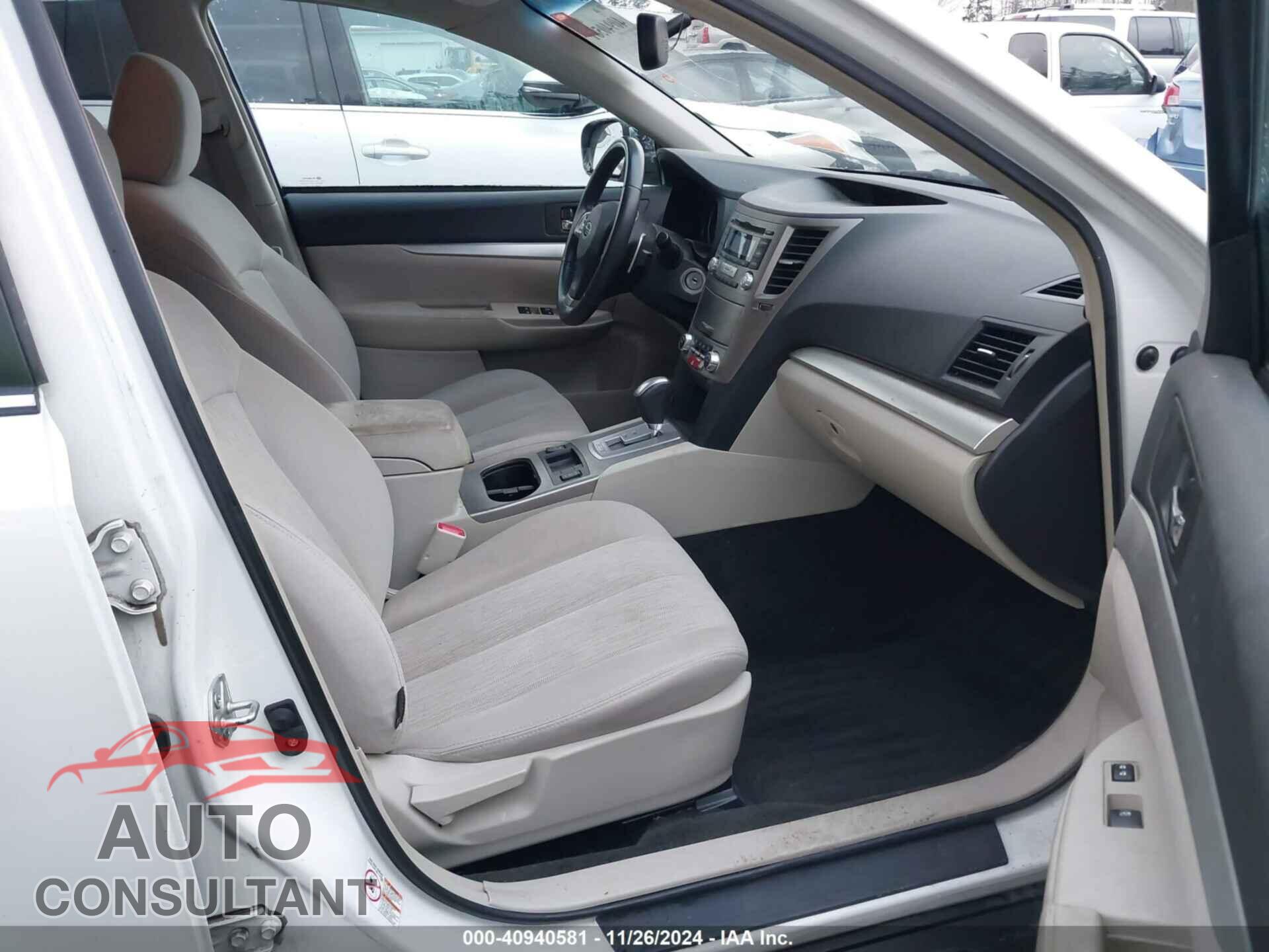 SUBARU OUTBACK 2013 - 4S4BRBCC0D3208704