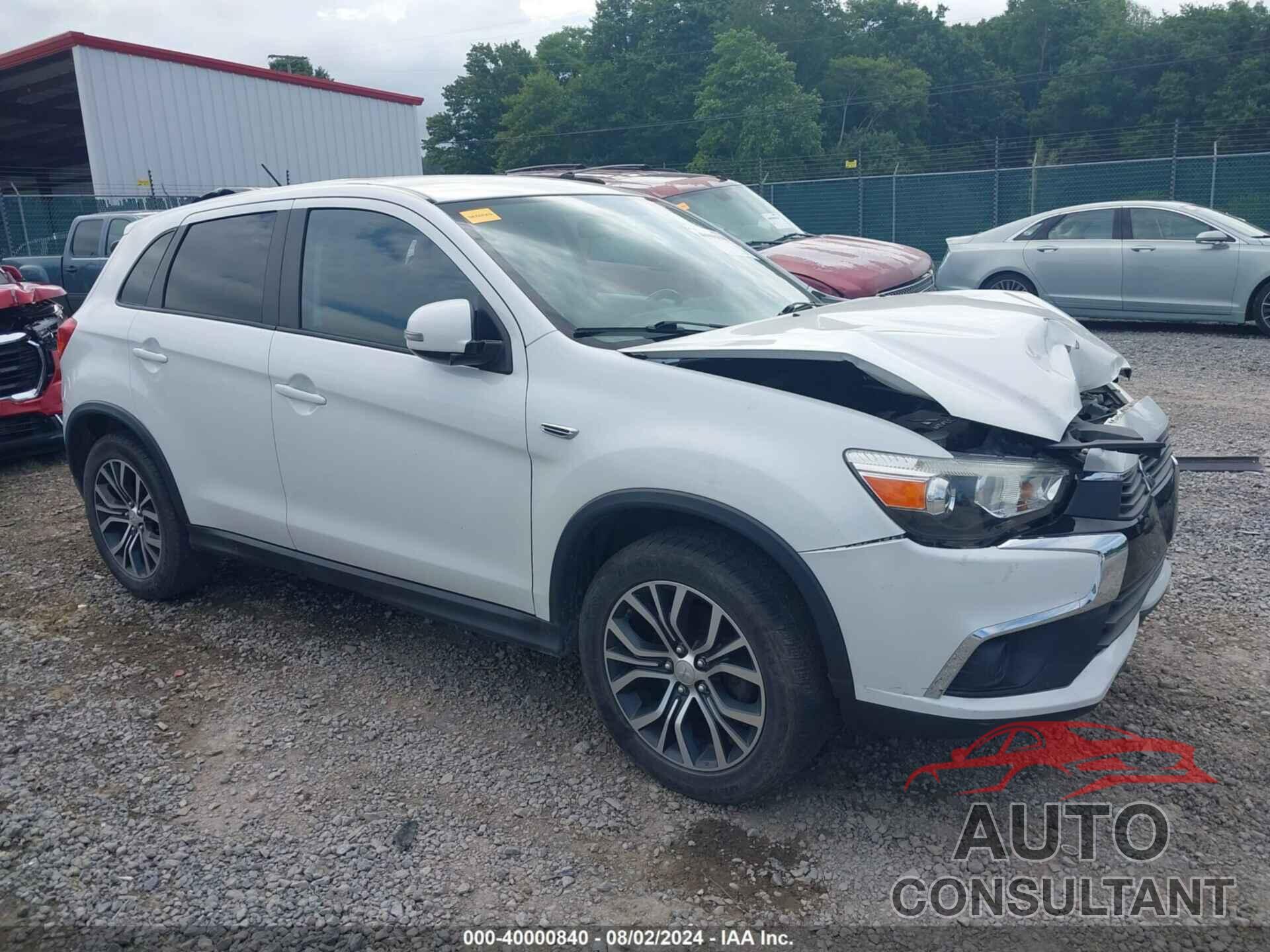 MITSUBISHI OUTLANDER SPORT 2016 - JA4AP3AU7GZ027666