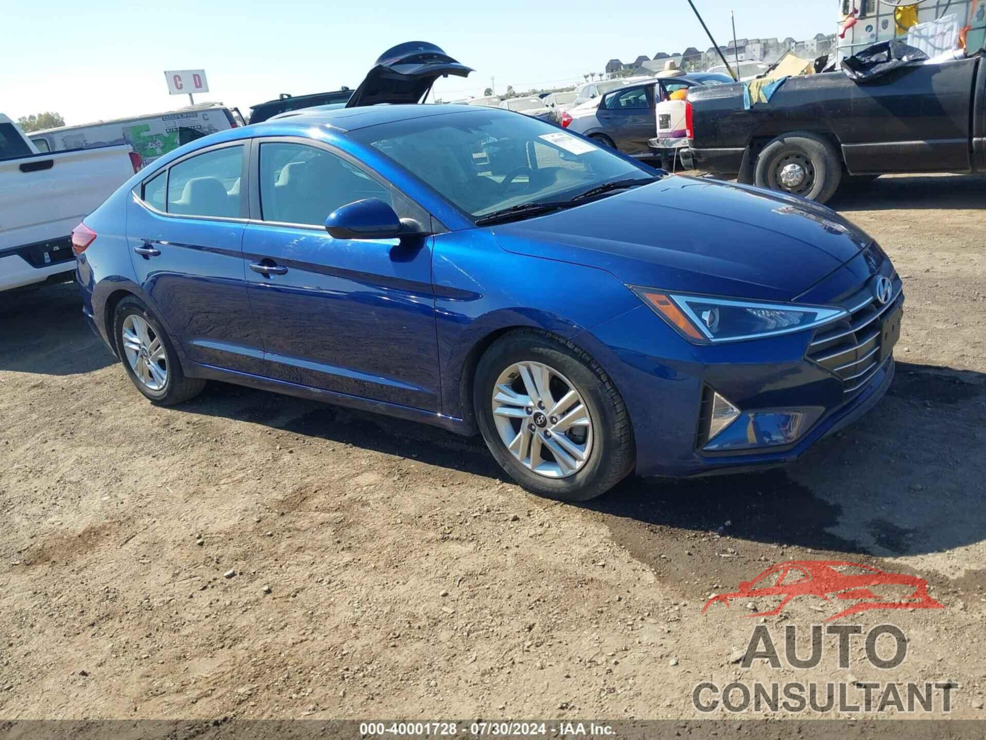 HYUNDAI ELANTRA 2020 - 5NPD84LF8LH607482