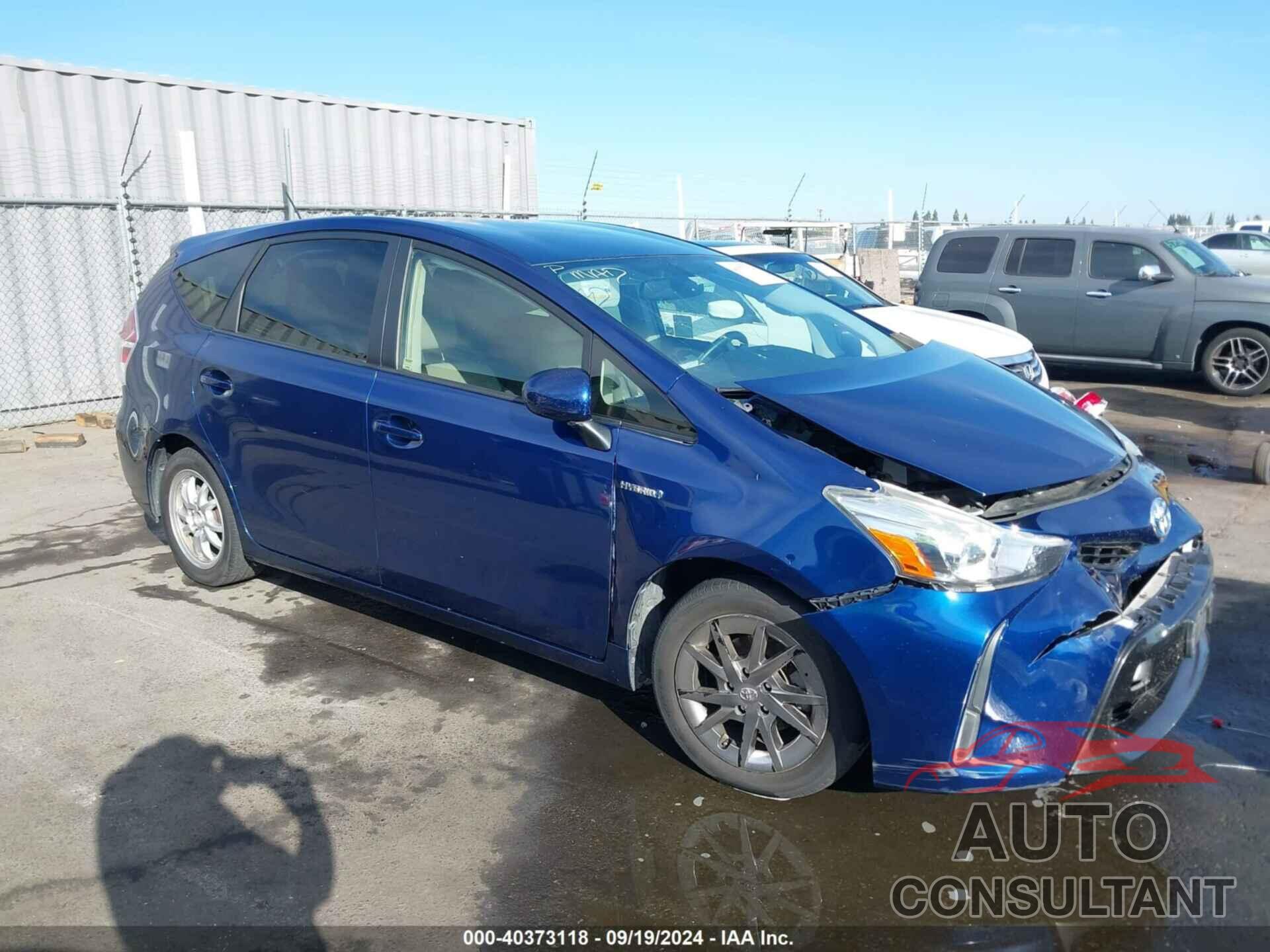 TOYOTA PRIUS V 2016 - JTDZN3EU8GJ044483