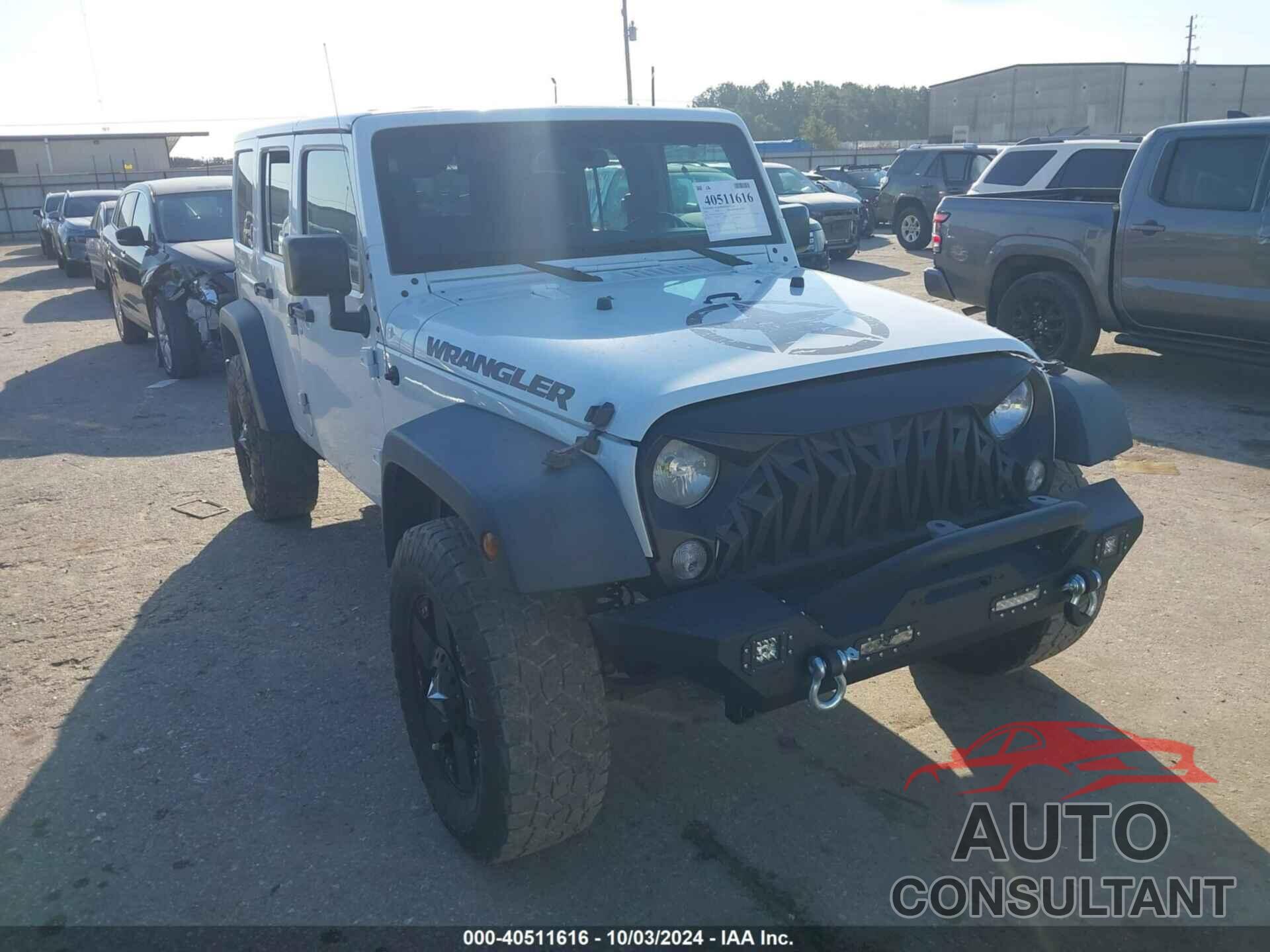 JEEP WRANGLER UNLIMITED 2016 - 1C4BJWDG2GL322602