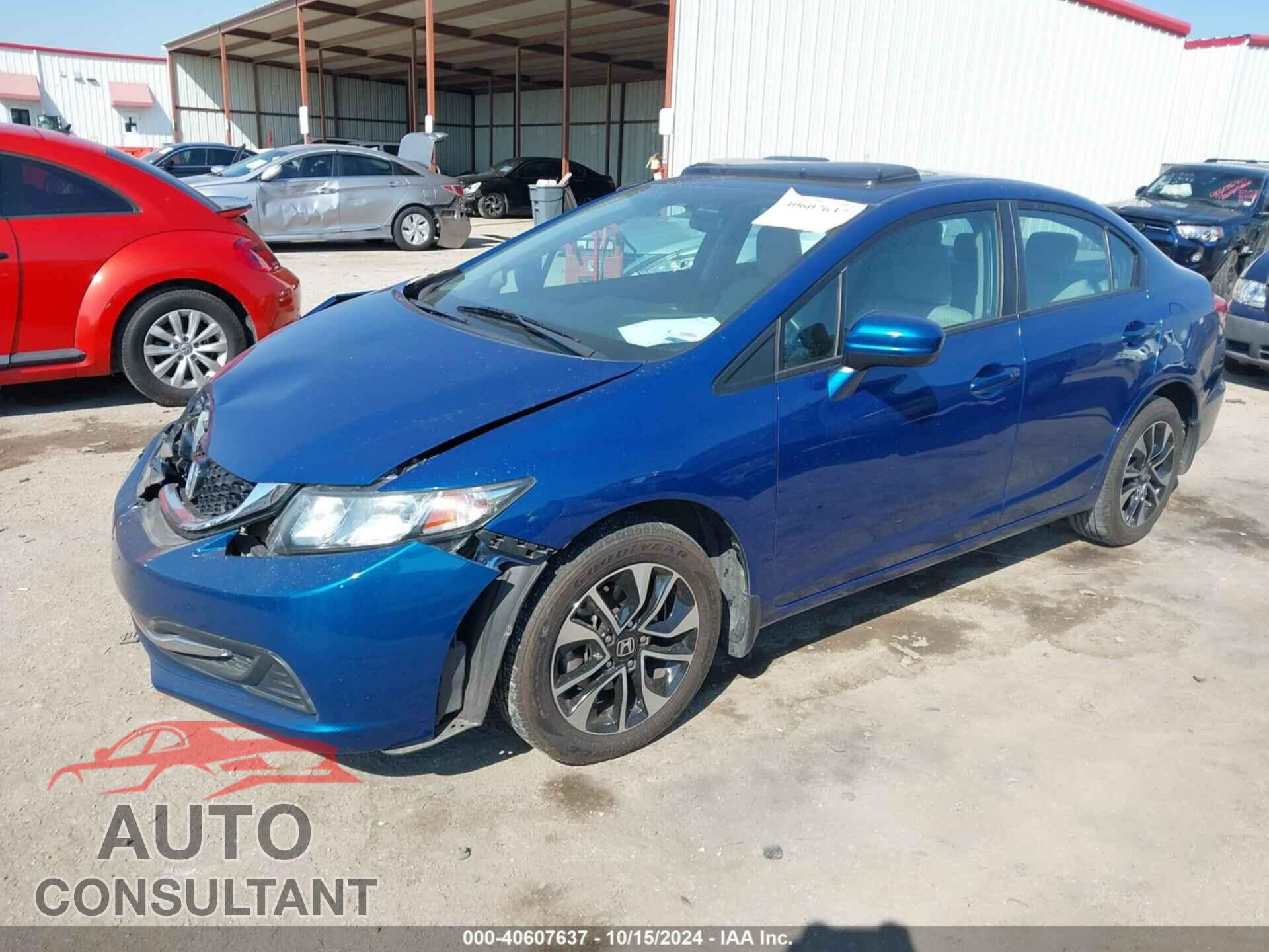 HONDA CIVIC 2014 - 19XFB2F86EE072798