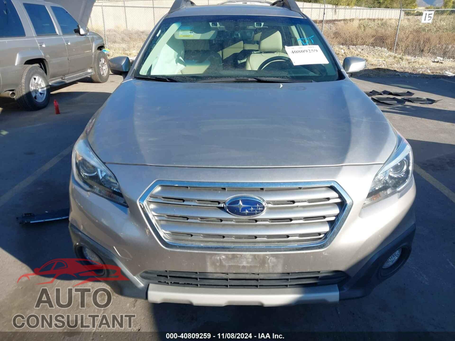 SUBARU OUTBACK 2017 - 4S4BSANC4H3361393