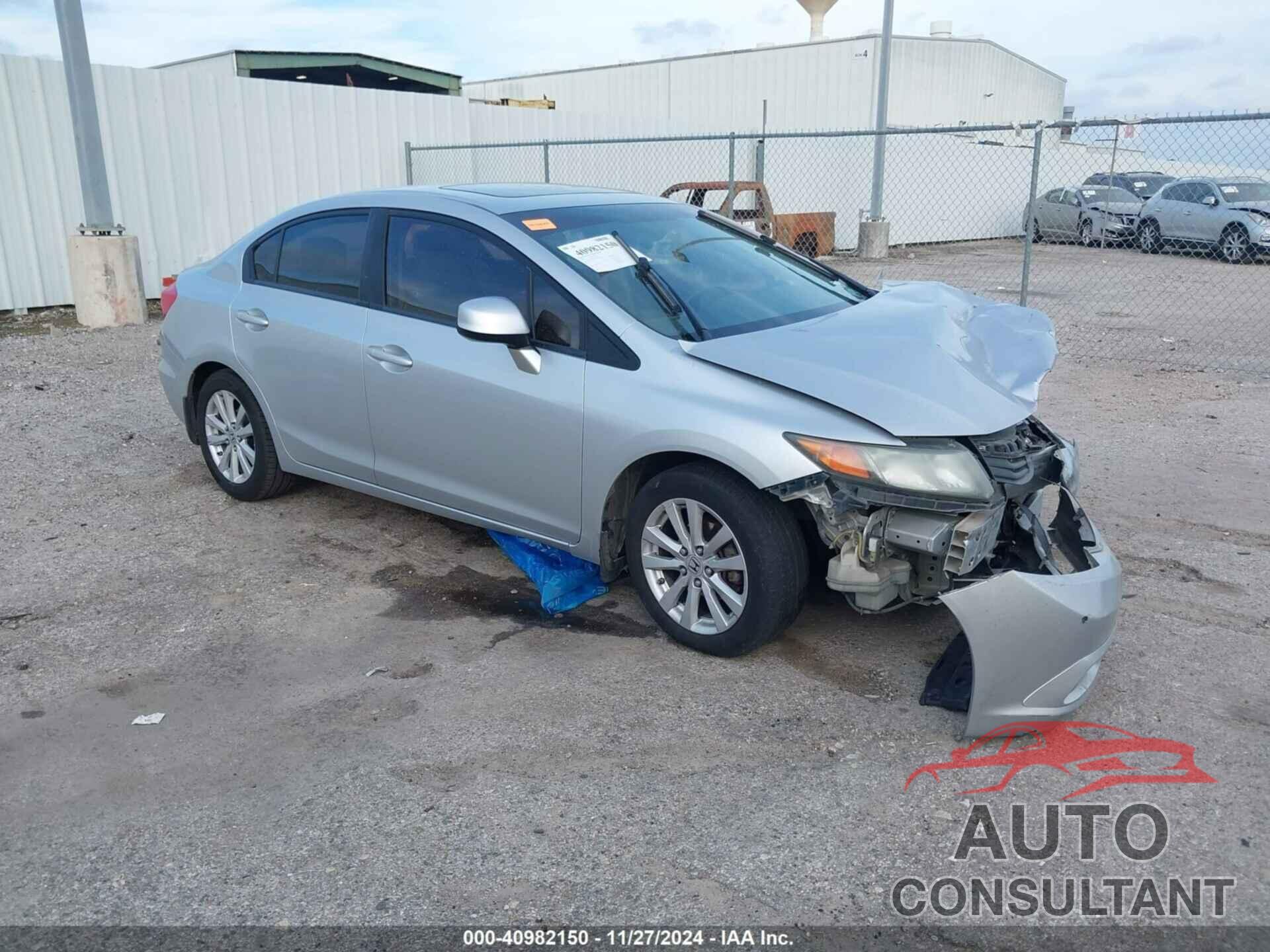 HONDA CIVIC 2012 - 2HGFB2F99CH523329