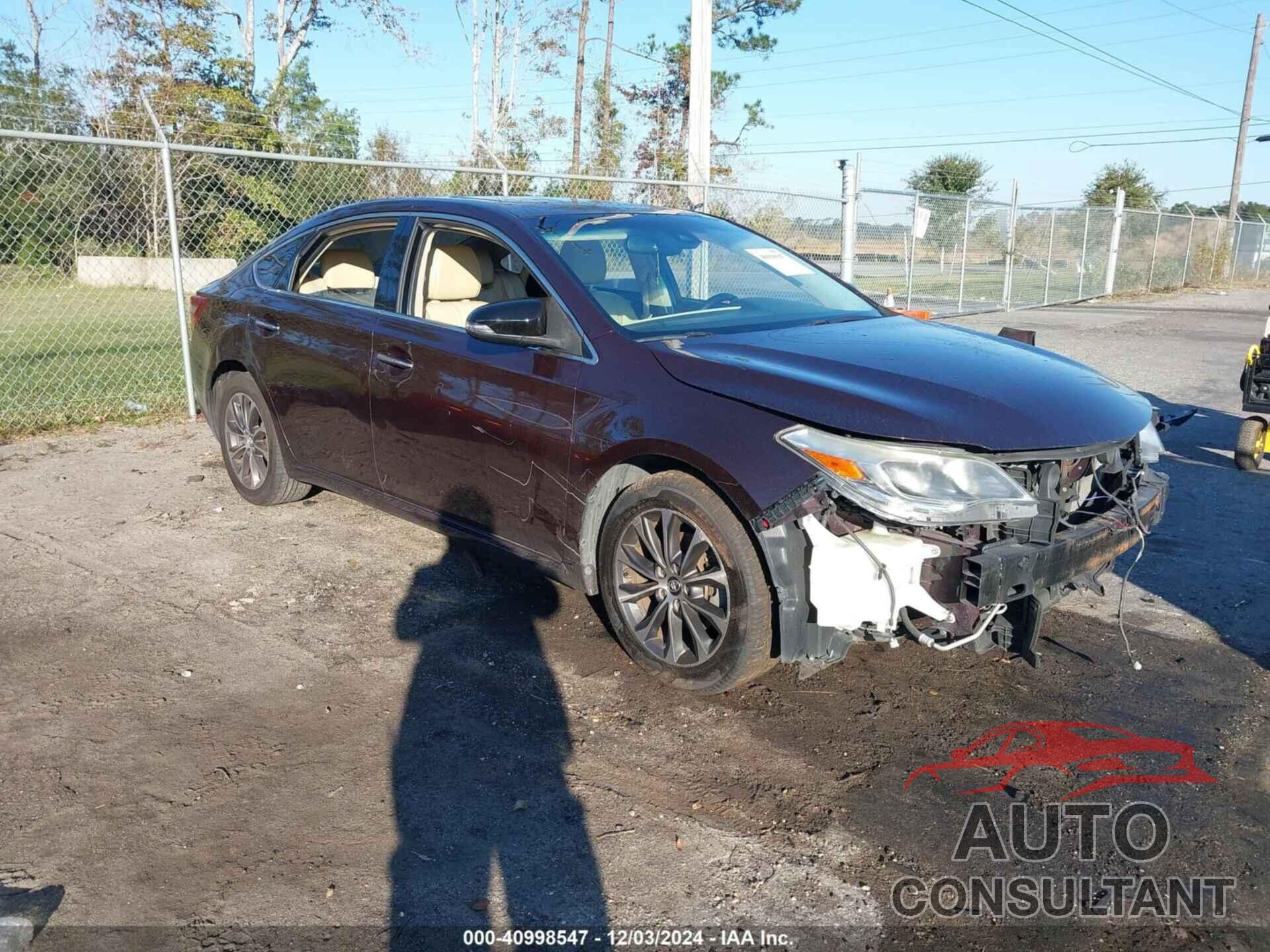 TOYOTA AVALON 2017 - 4T1BK1EB8HU263145