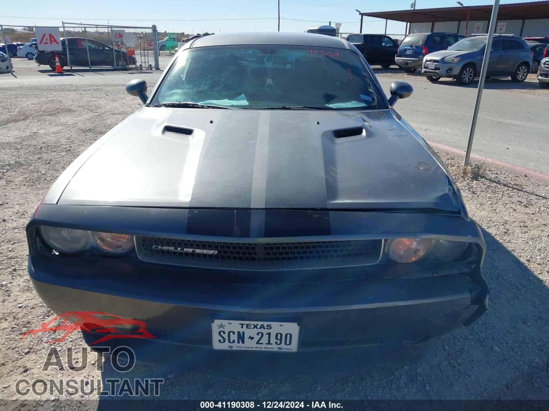 DODGE CHALLENGER 2012 - 2C3CDYAG0CH234039
