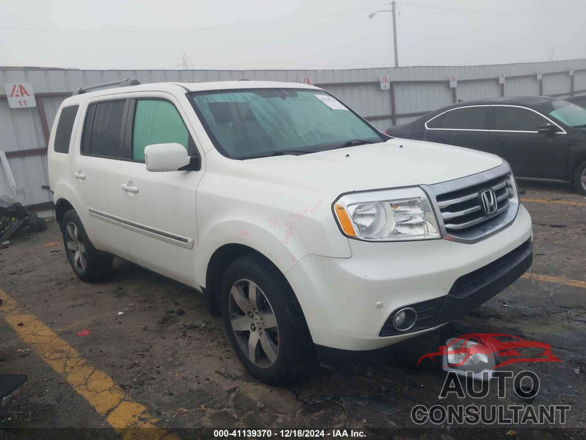 HONDA PILOT 2013 - 5FNYF3H93DB011006