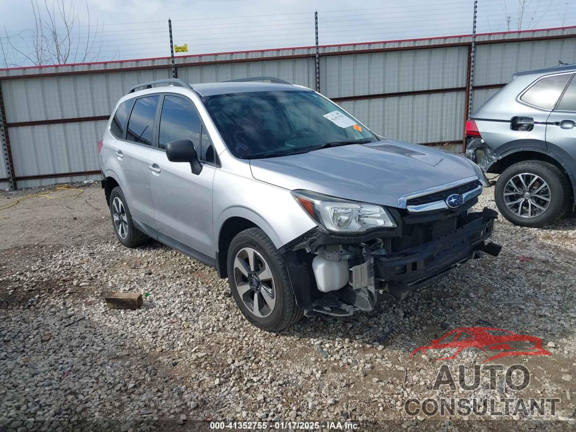 SUBARU FORESTER 2017 - JF2SJABC2HH417654