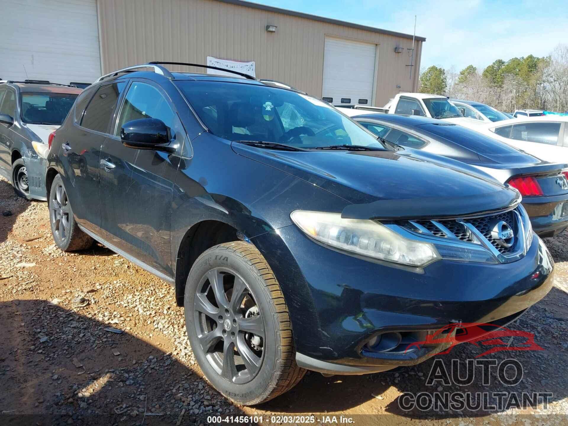 NISSAN MURANO 2012 - JN8AZ1MU6CW112014