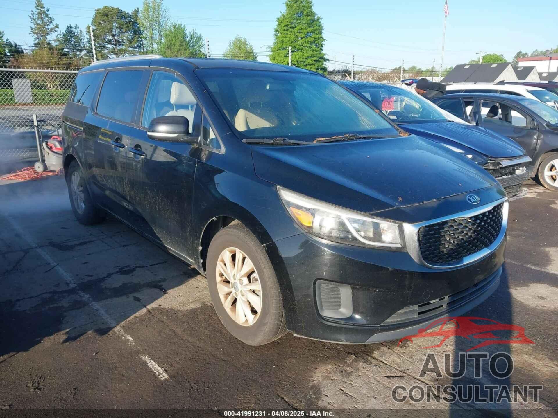 KIA SEDONA 2016 - KNDMB5C15G6090413