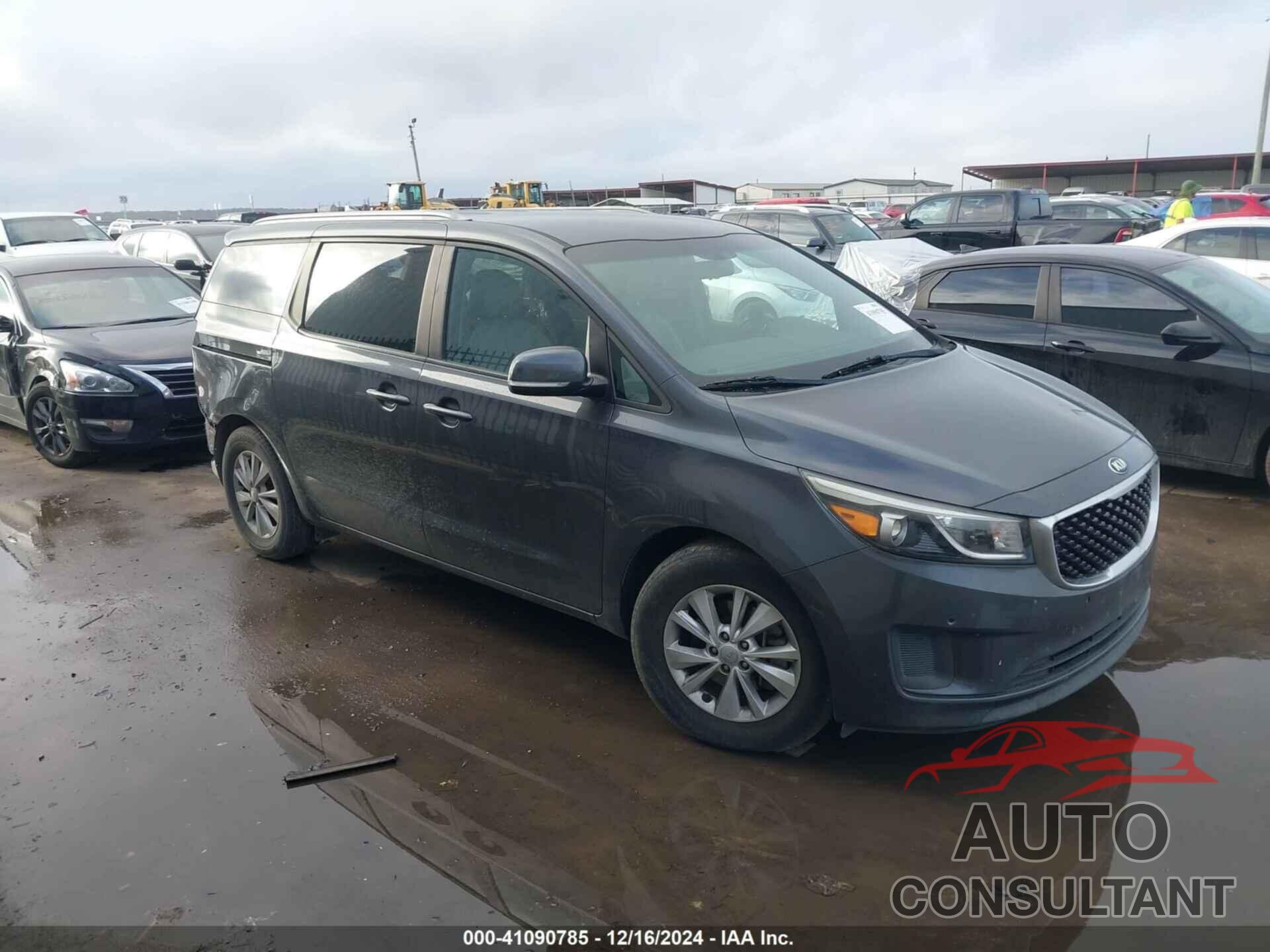 KIA SEDONA 2016 - KNDMB5C13G6215893