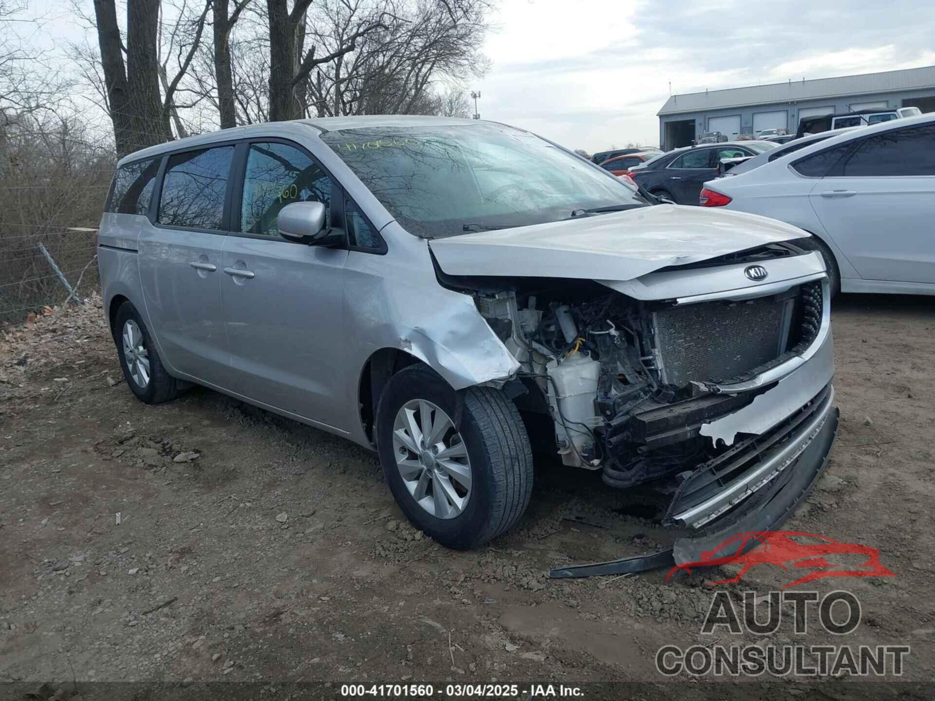 KIA SEDONA 2017 - KNDMA5C17H6258458
