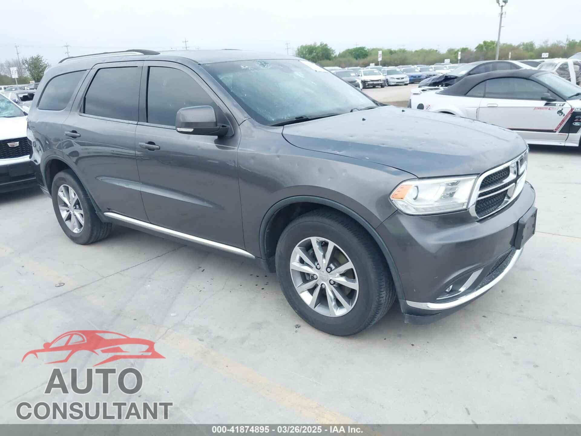 DODGE DURANGO 2015 - 1C4RDJDG8FC709565