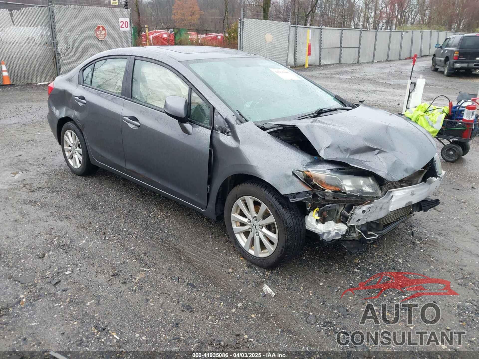 HONDA CIVIC 2012 - 19XFB2F89CE327649
