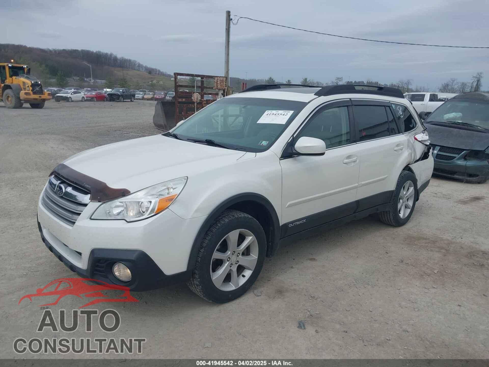 SUBARU OUTBACK 2014 - 4S4BRBDC5E3302013